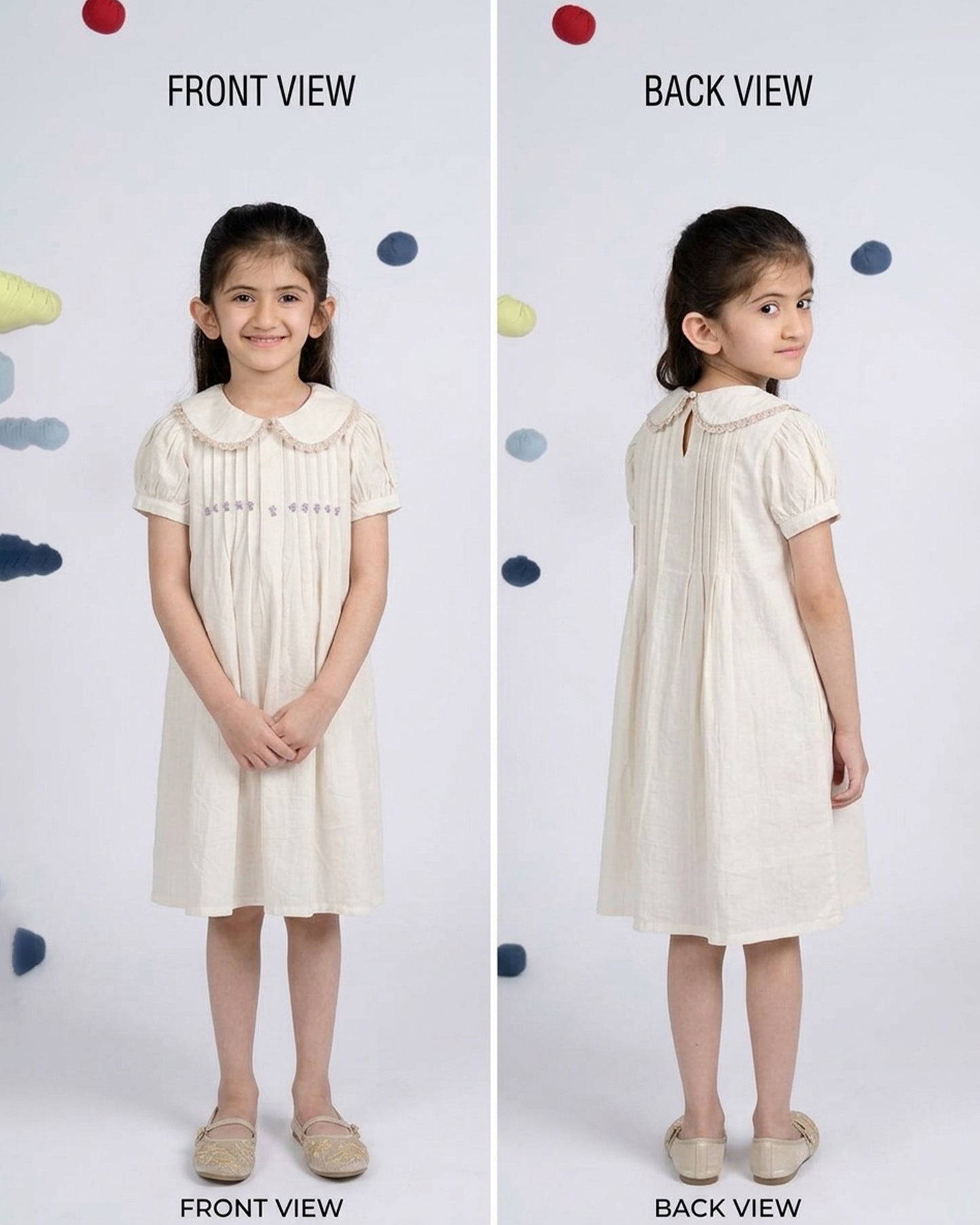 Daisy Dress - Beige