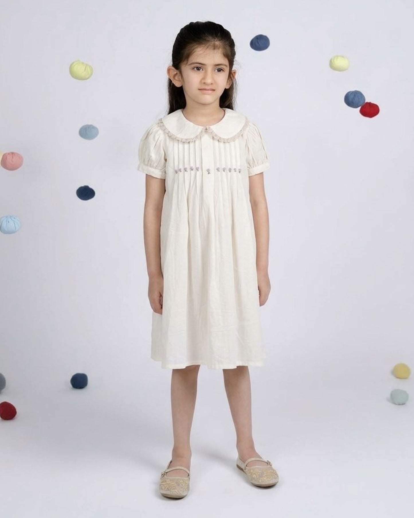 Daisy Dress - Beige