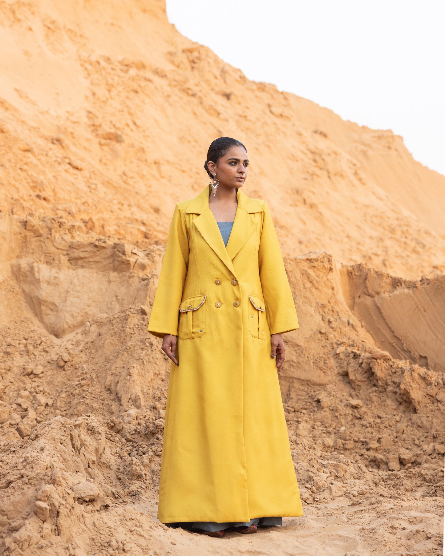 Rhysa Jacket - Mustard