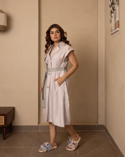 Sail Dress (Grey)
