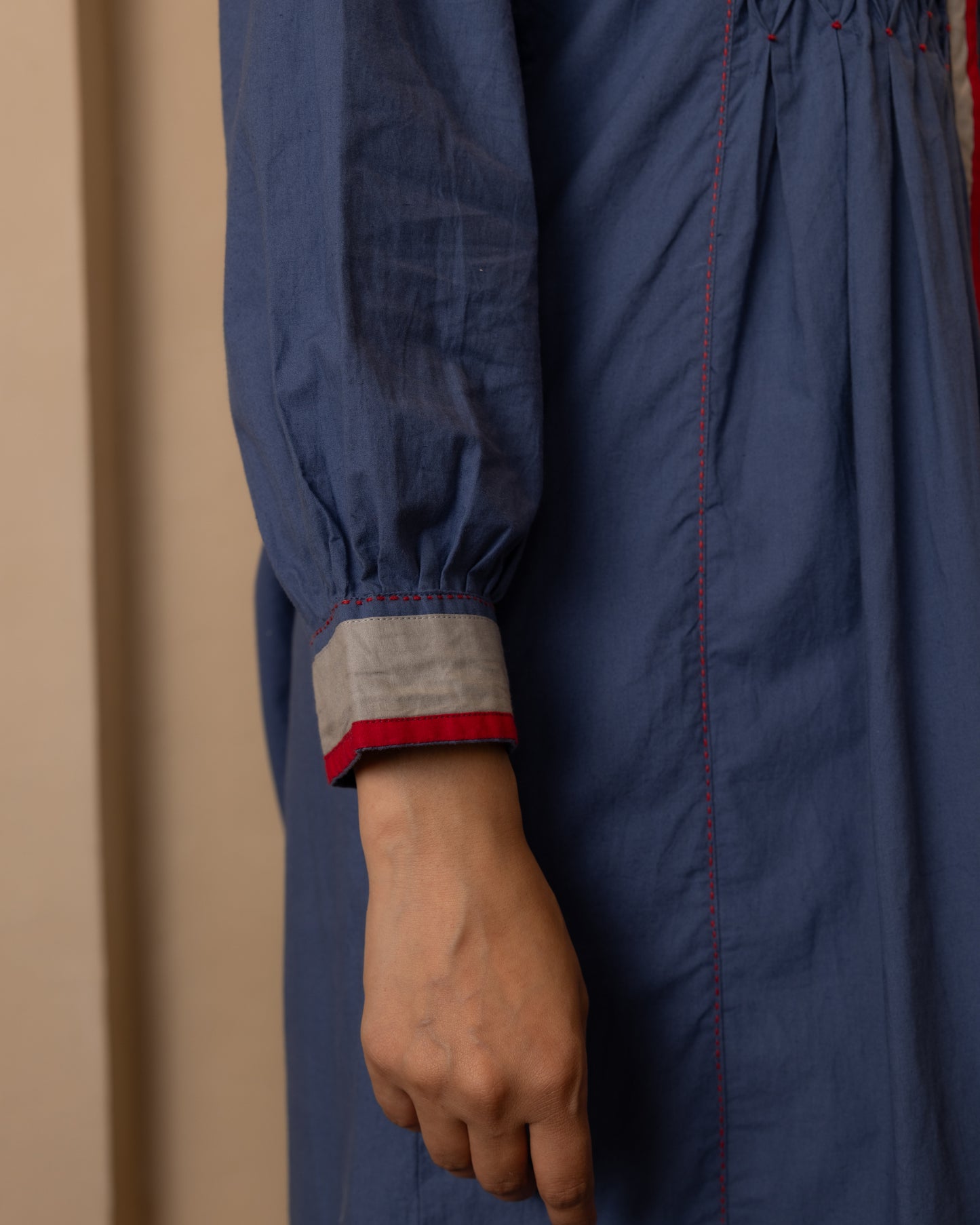 Sage Dress (Dark Blue)