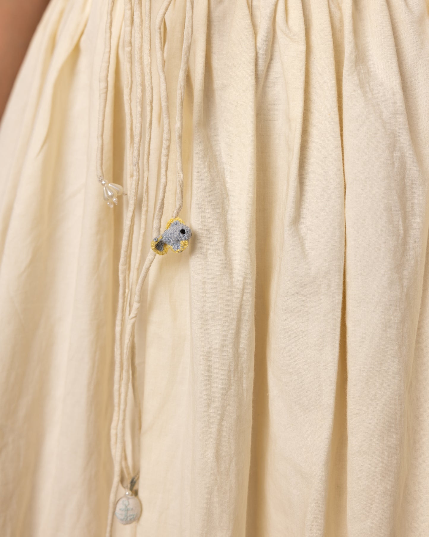 Ari Top and Skirt Set (Beige)