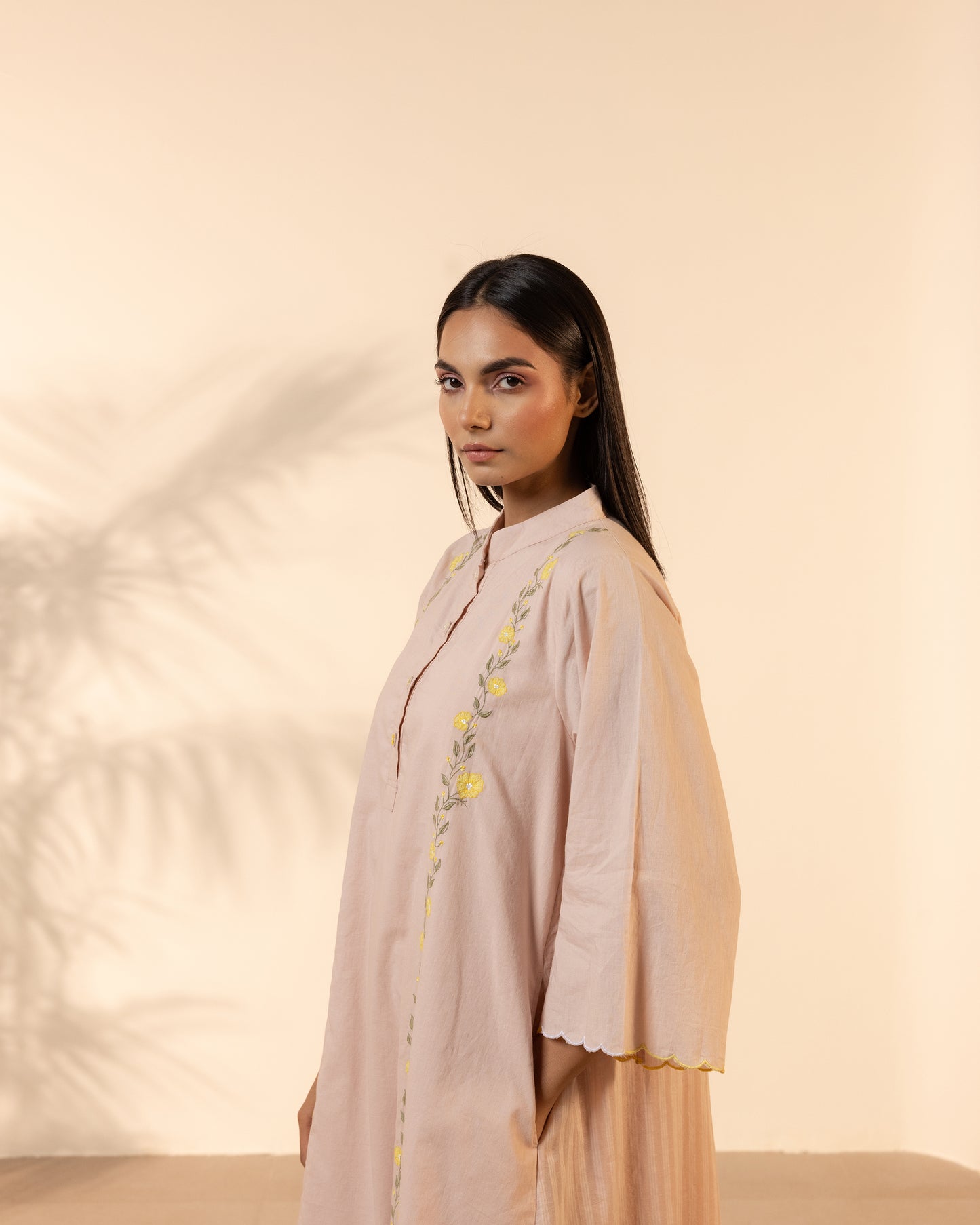 Bloomberry Kurta - Flamingo Pink