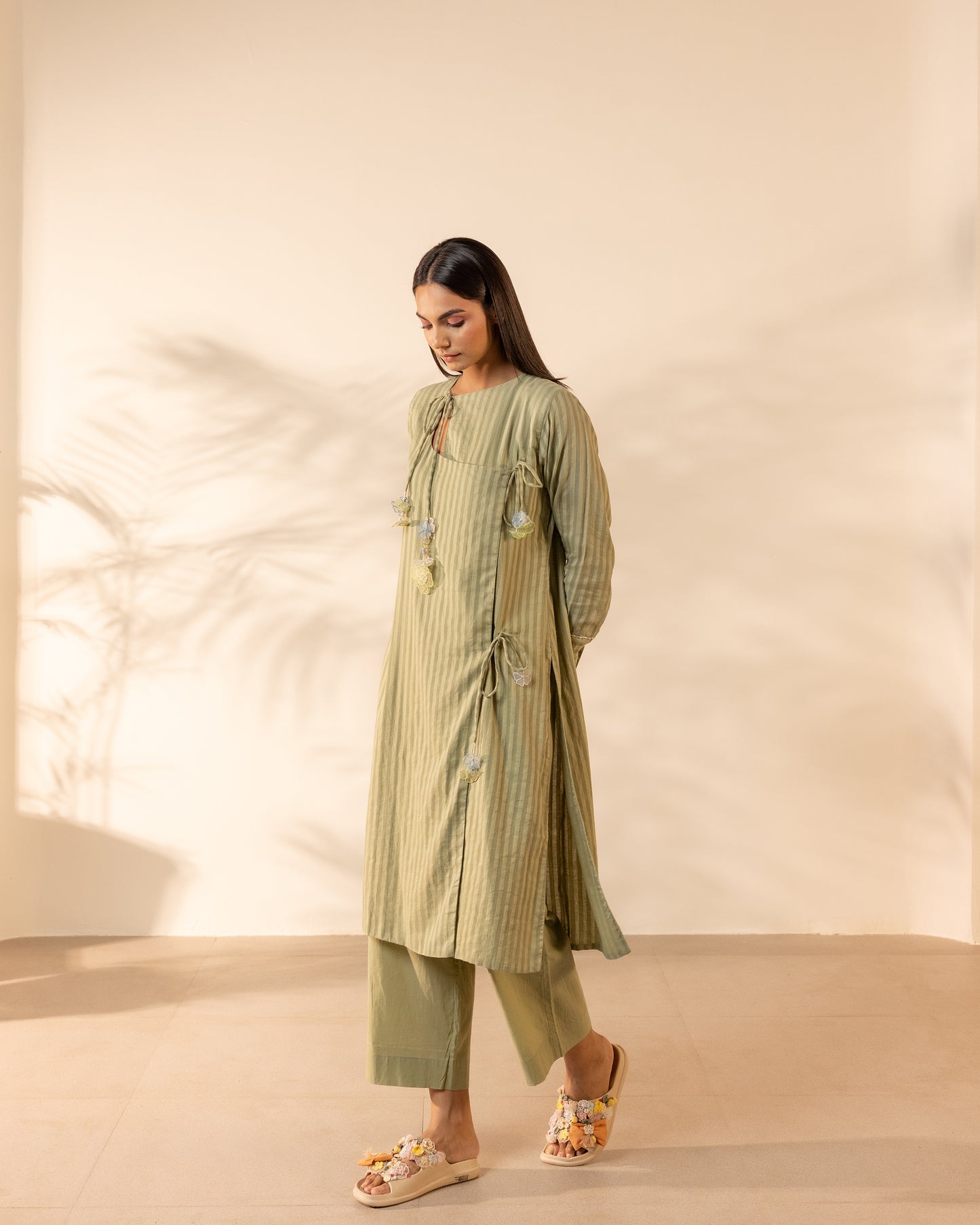 Honeydew Kurta - Pale Green