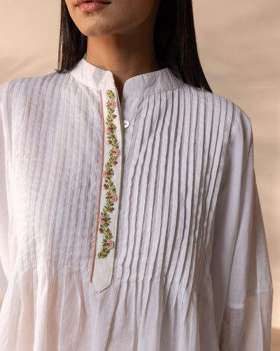 Drizzle Top - White