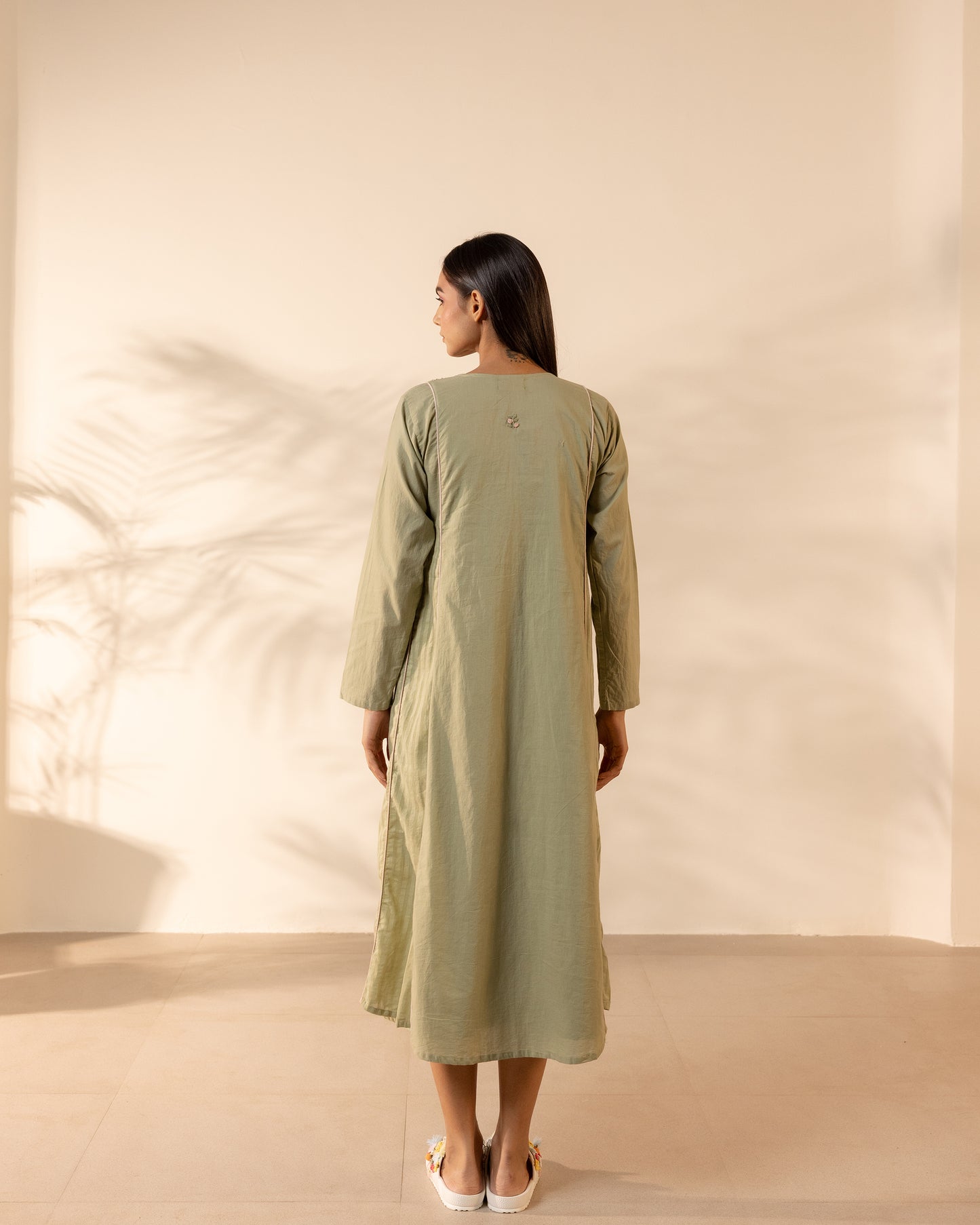 Sunpetal Dress - Pale Green