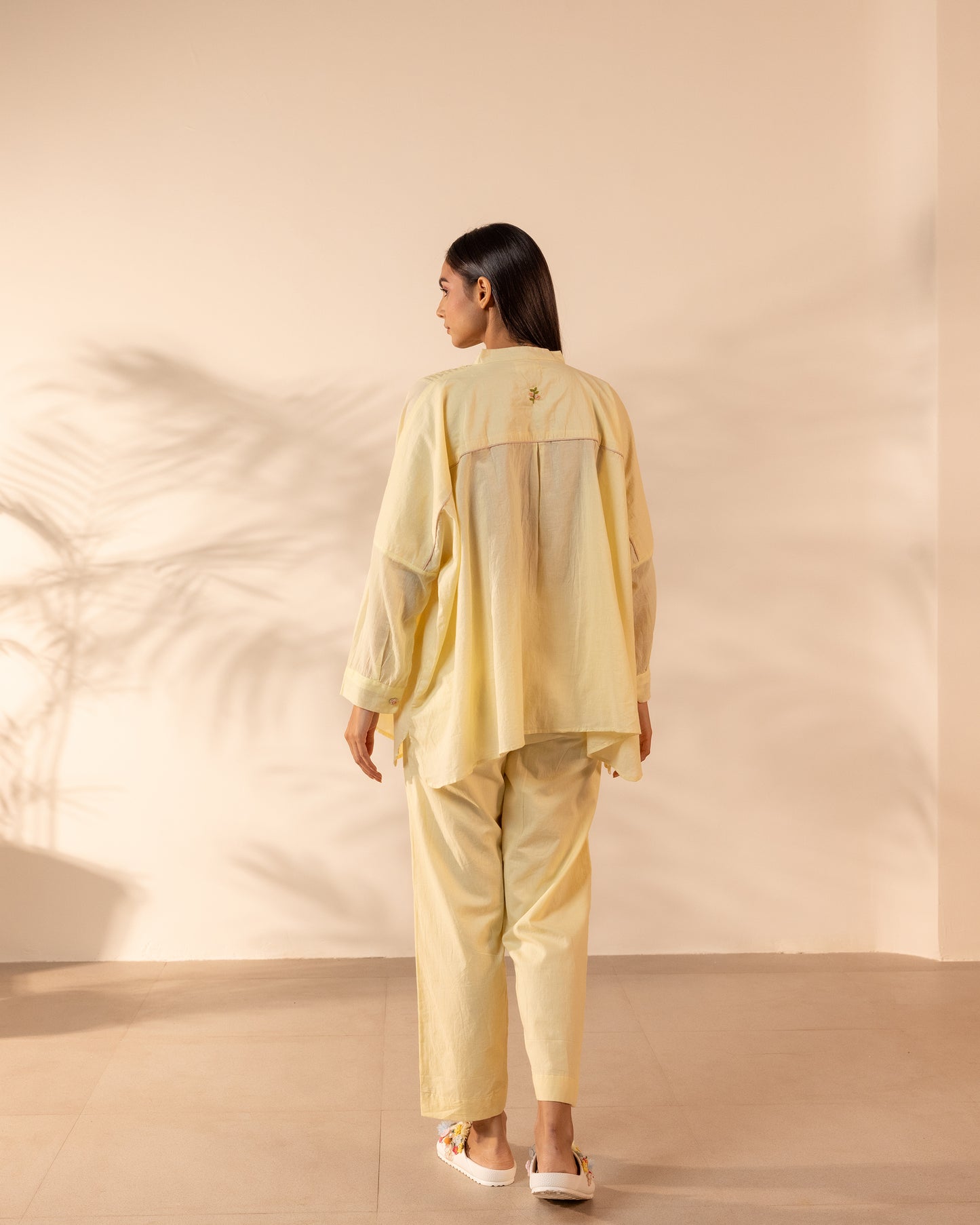 Drizzle Pant - Lemon Yellow