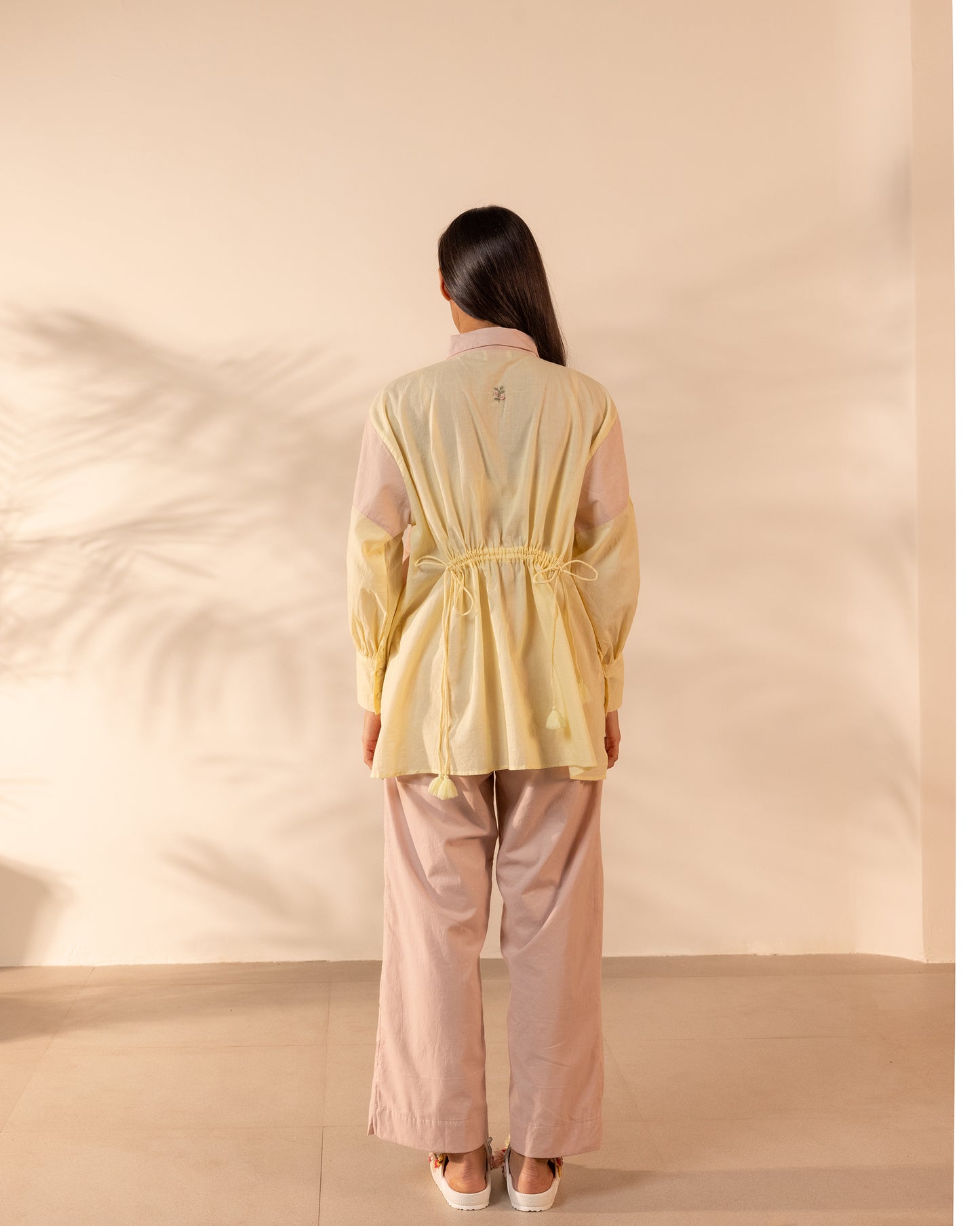 Breeze Pant - Pink + Yellow