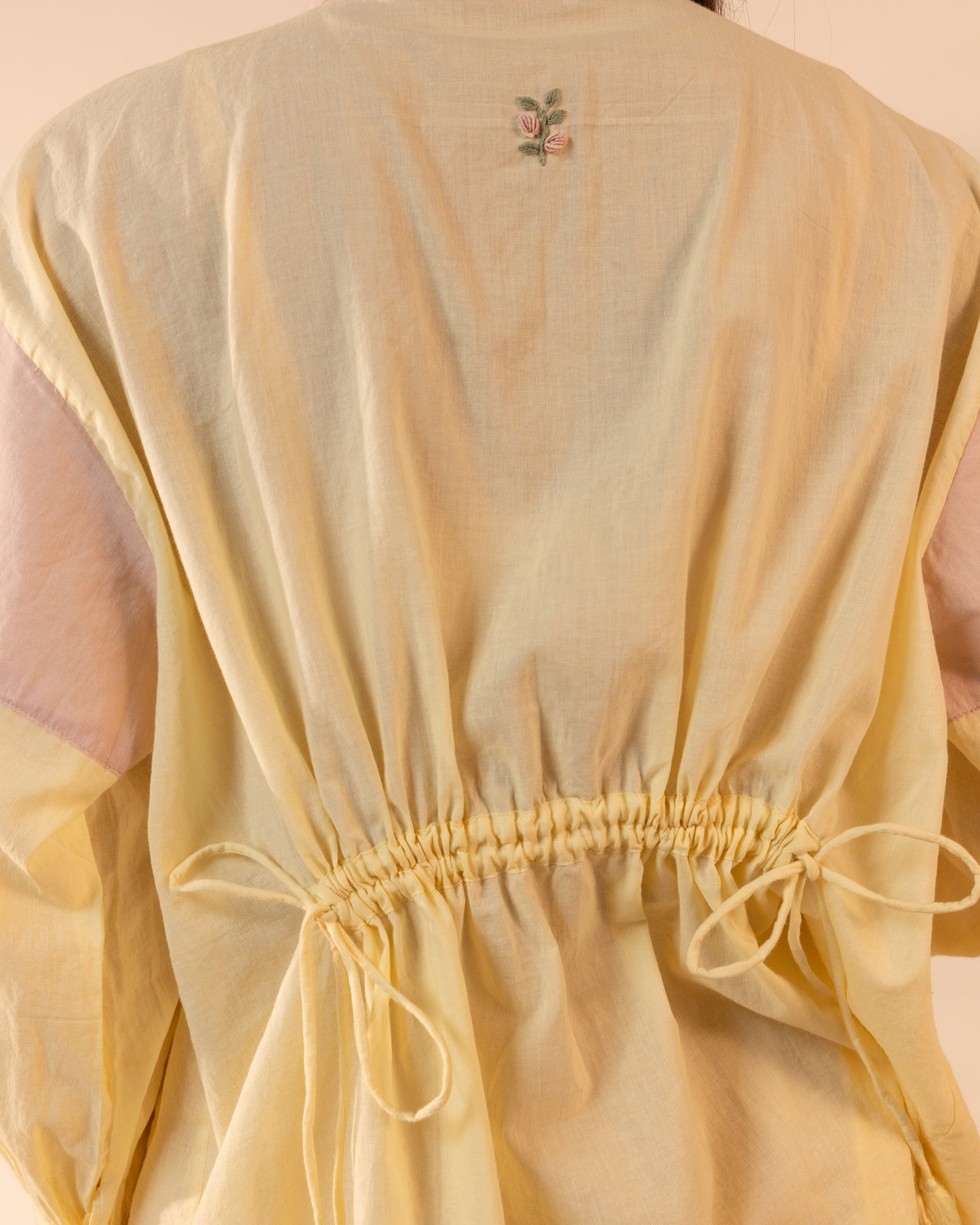 Breeze Shirt - Pink + Yellow