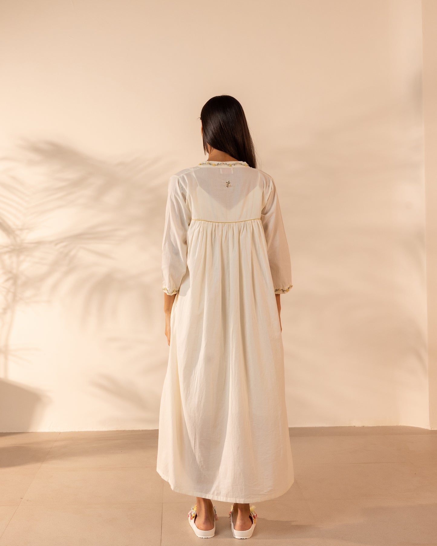 Floret Dress - Beige