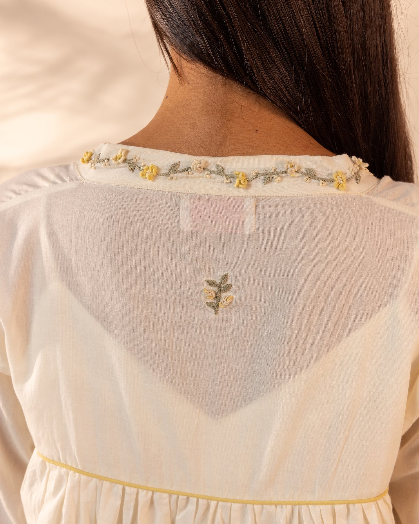 Floret Dress - Beige