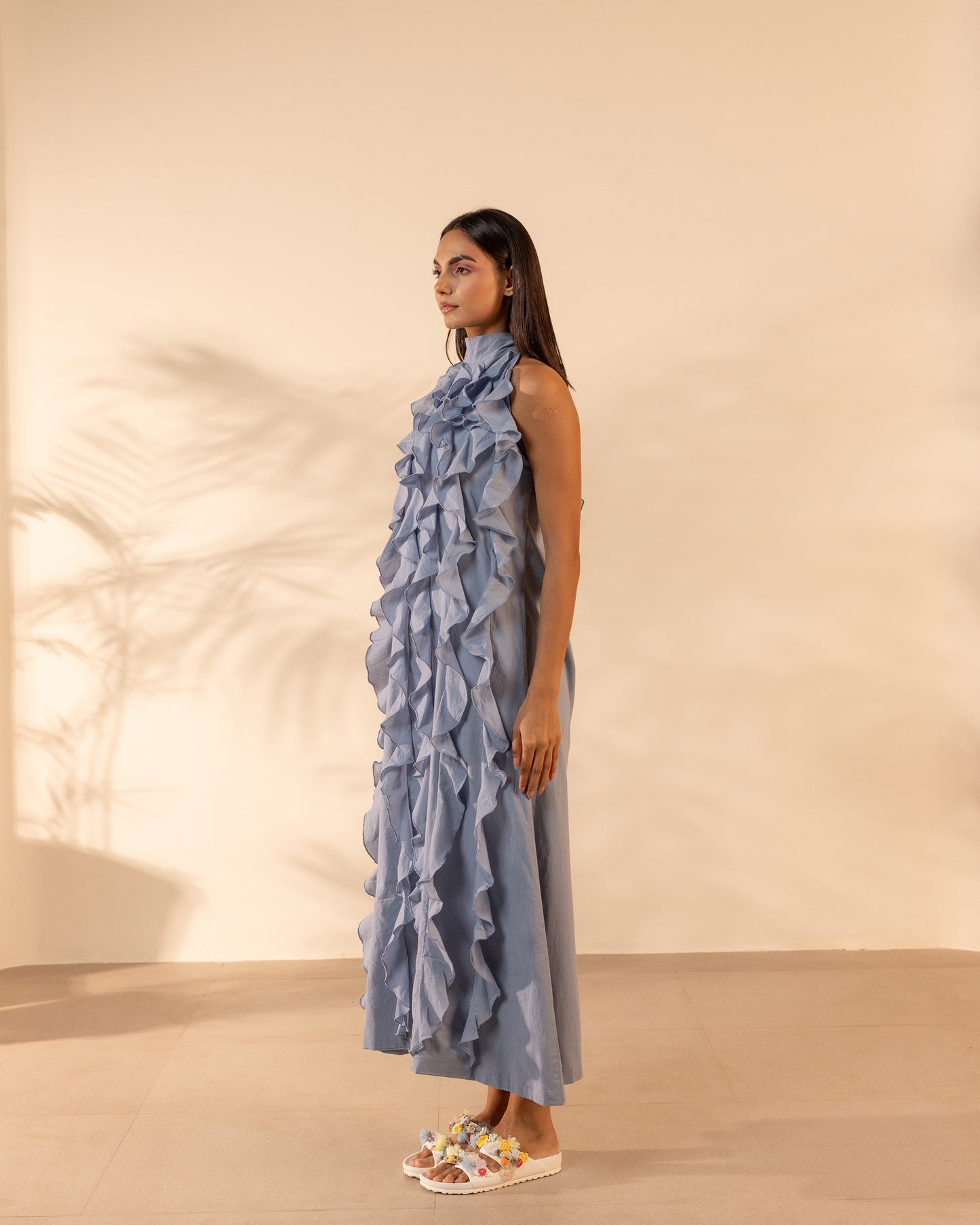 Sunny Side Dress - Baby Blue