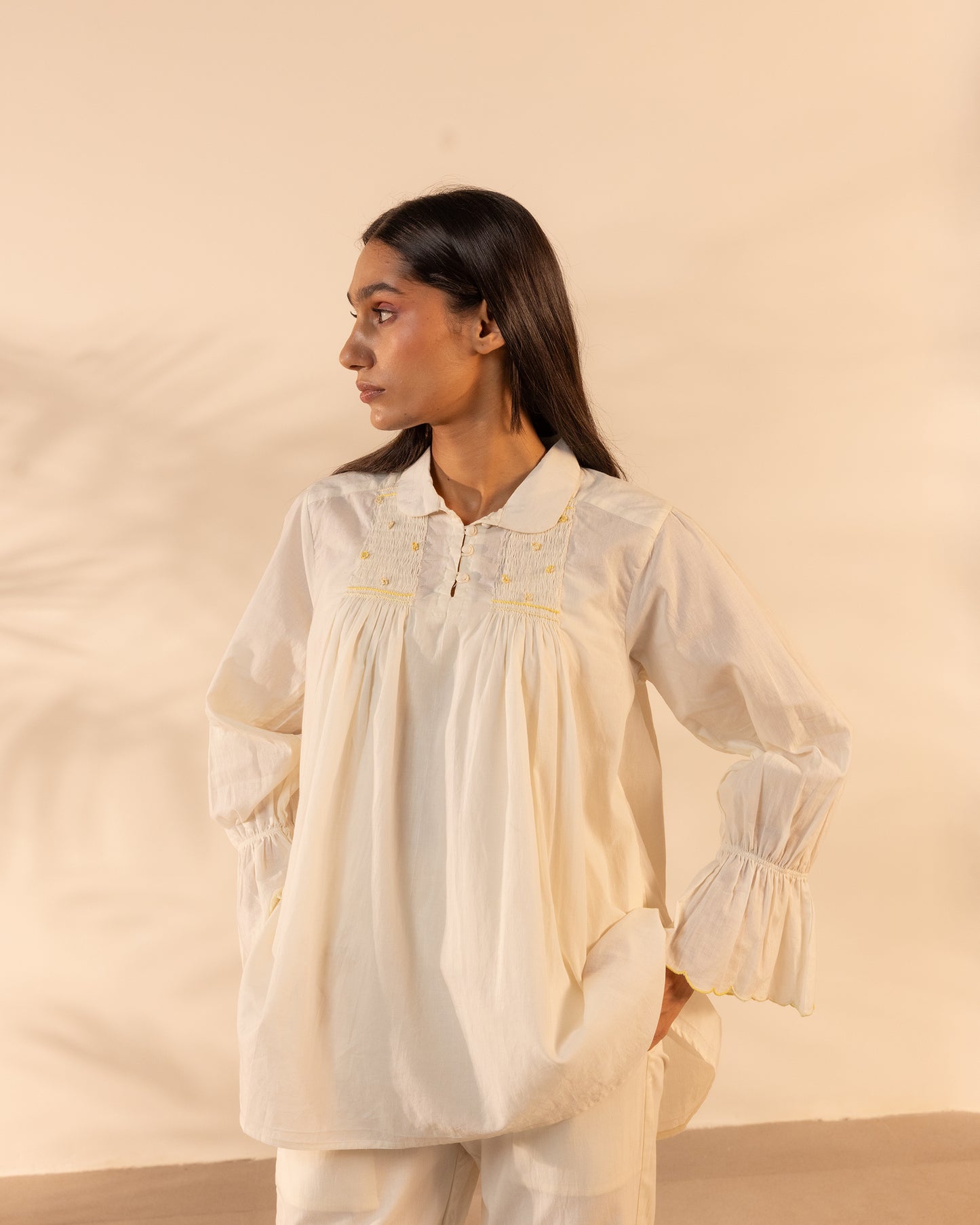 Zesty Top - Beige