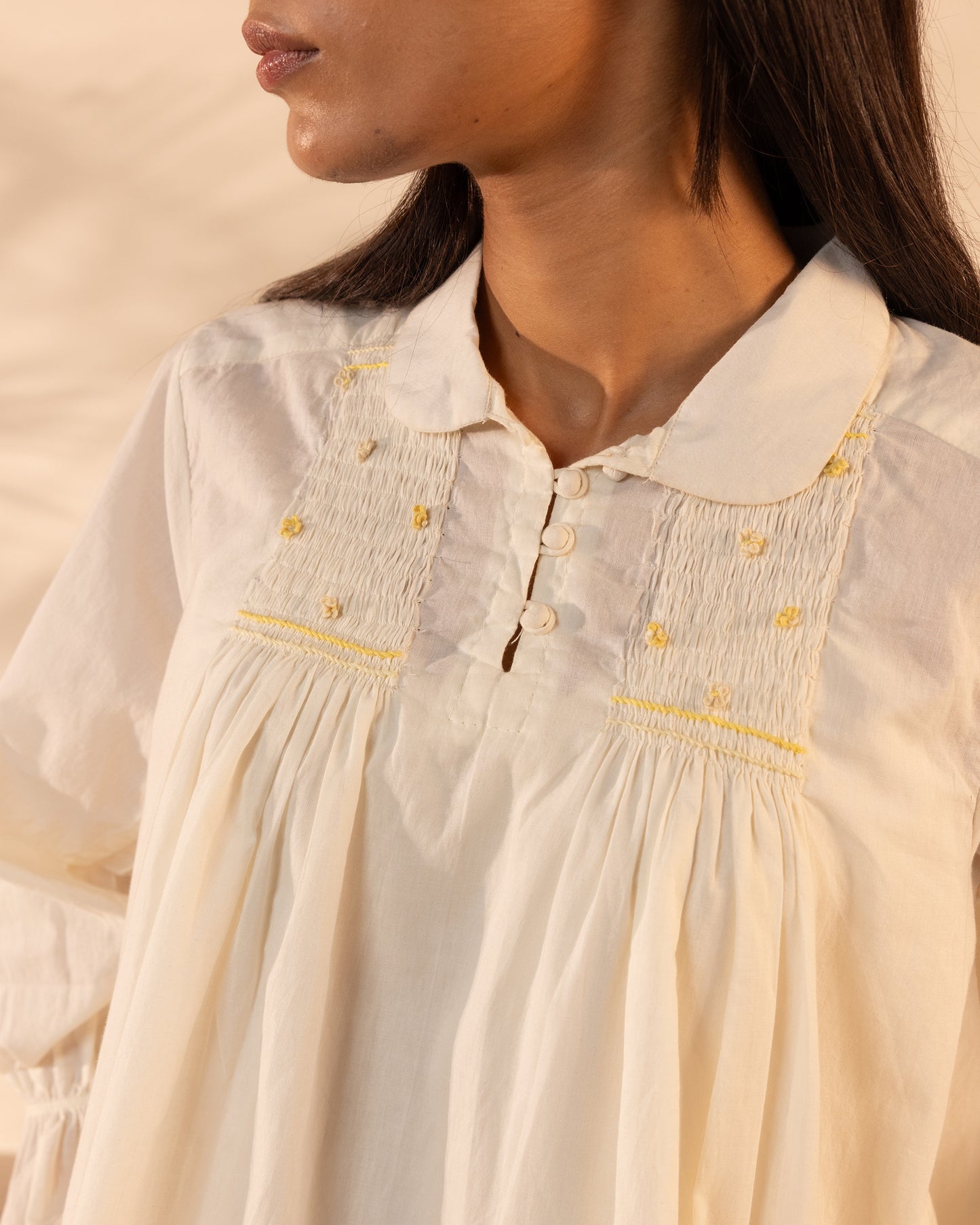 Zesty Top - Beige
