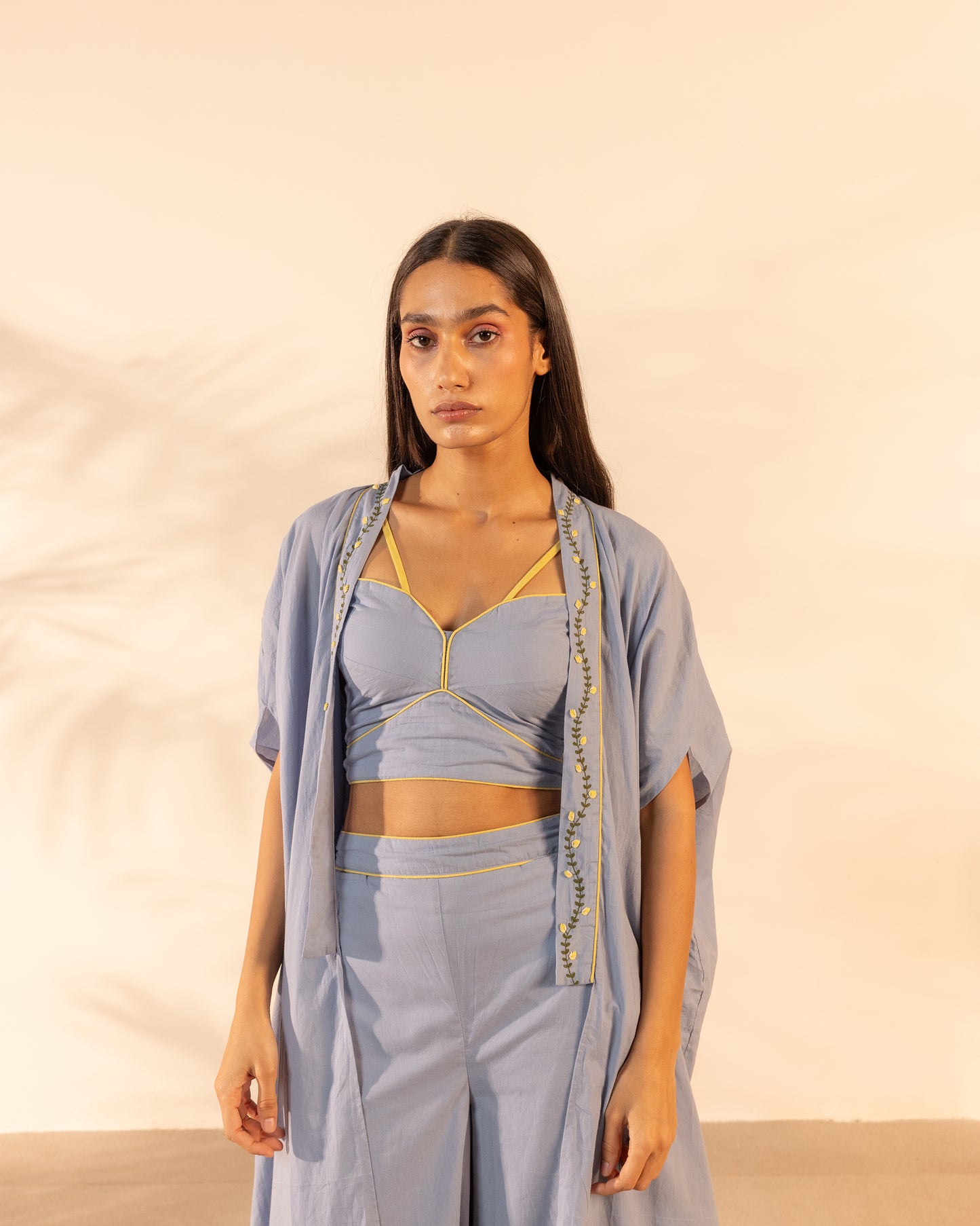 Zinnia Top - Baby Blue