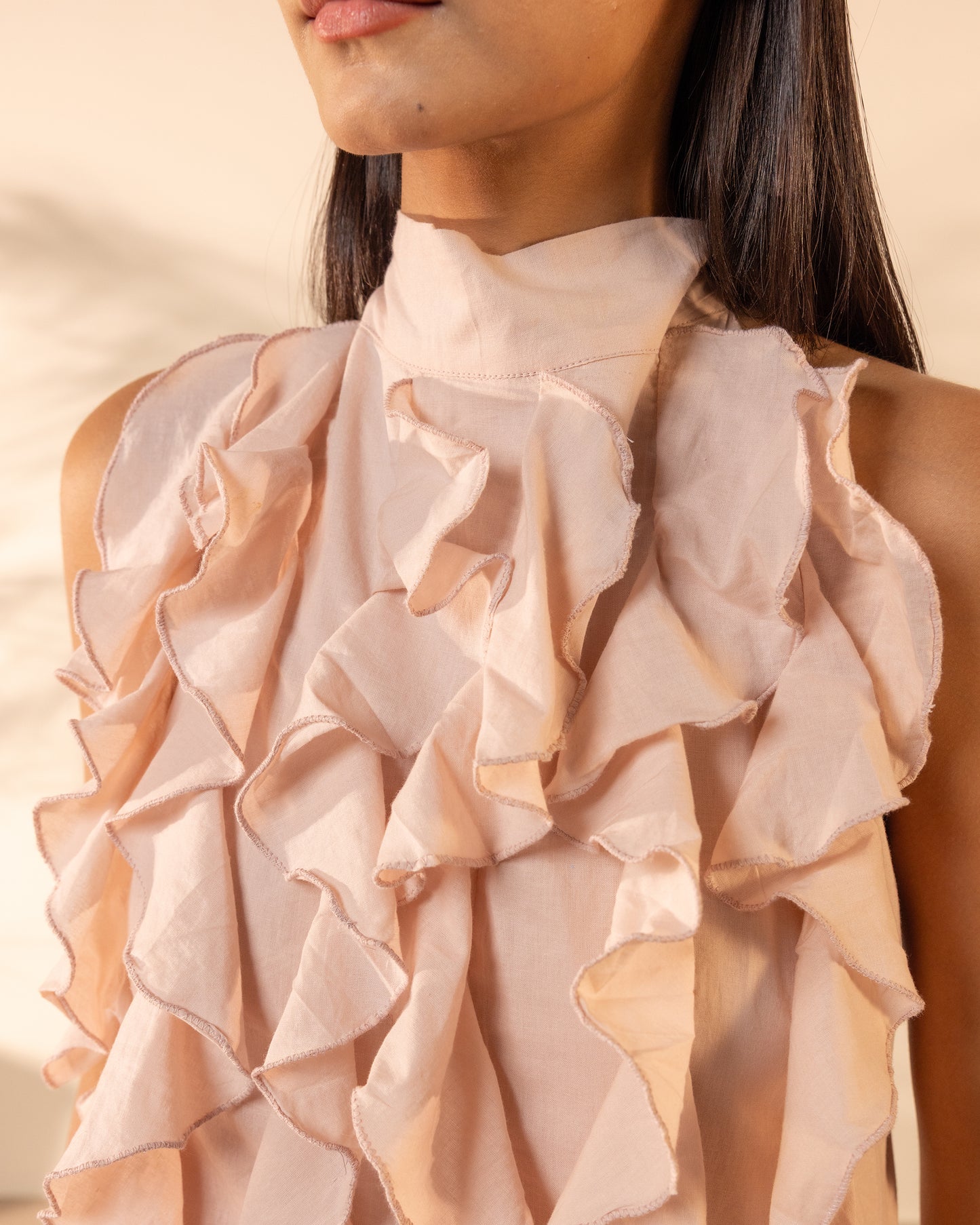 Sunny Side Dress - Flamingo Pink