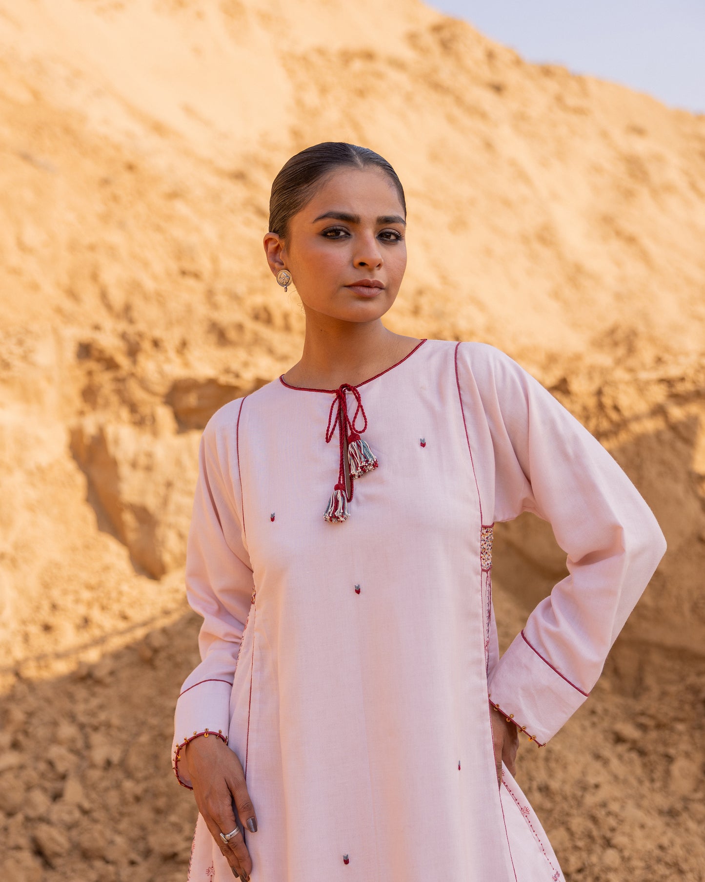Oraan Dress - Desert Sand