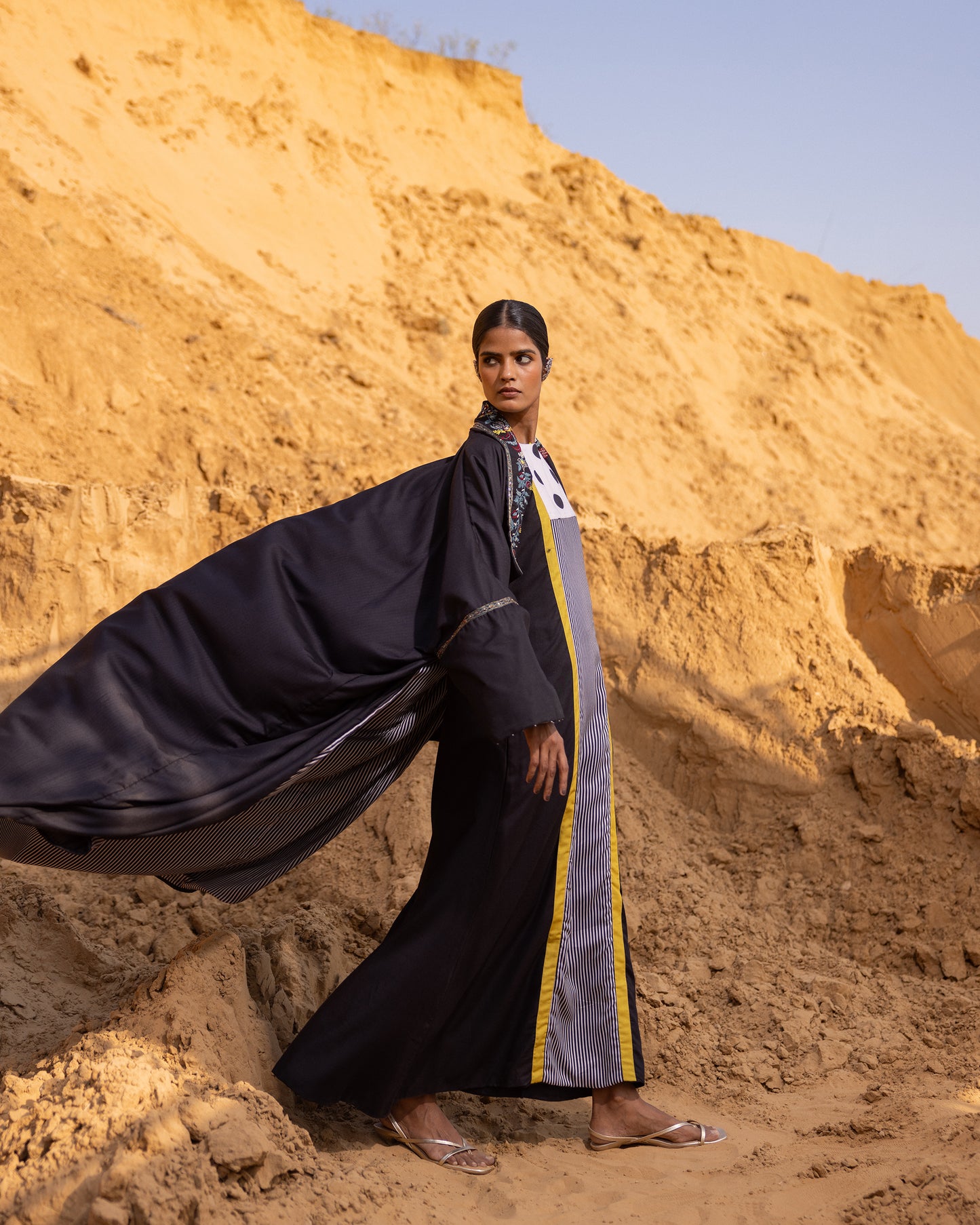 Echo Dress & Jacket Set - Black