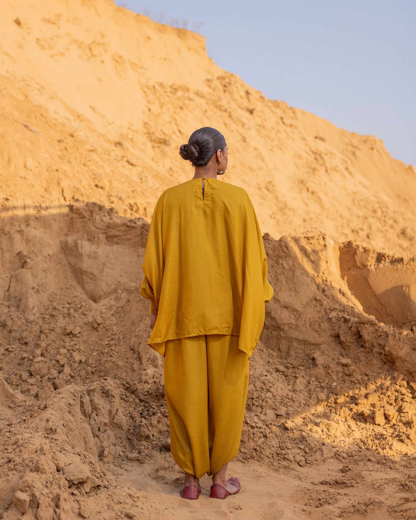 Mosaic Co-Ord Set - Mustard