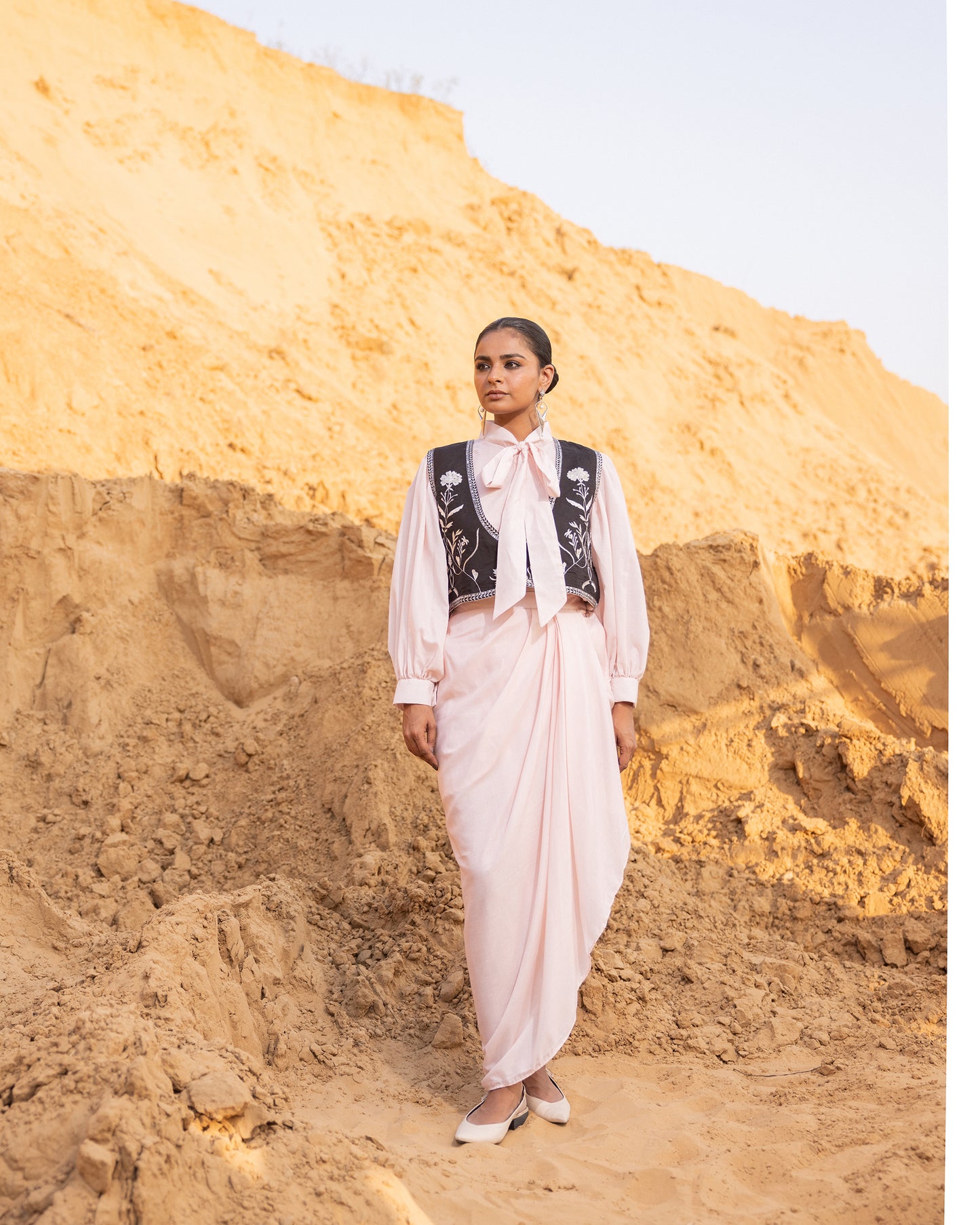 Lynor Jacket - Desert Sand & Black