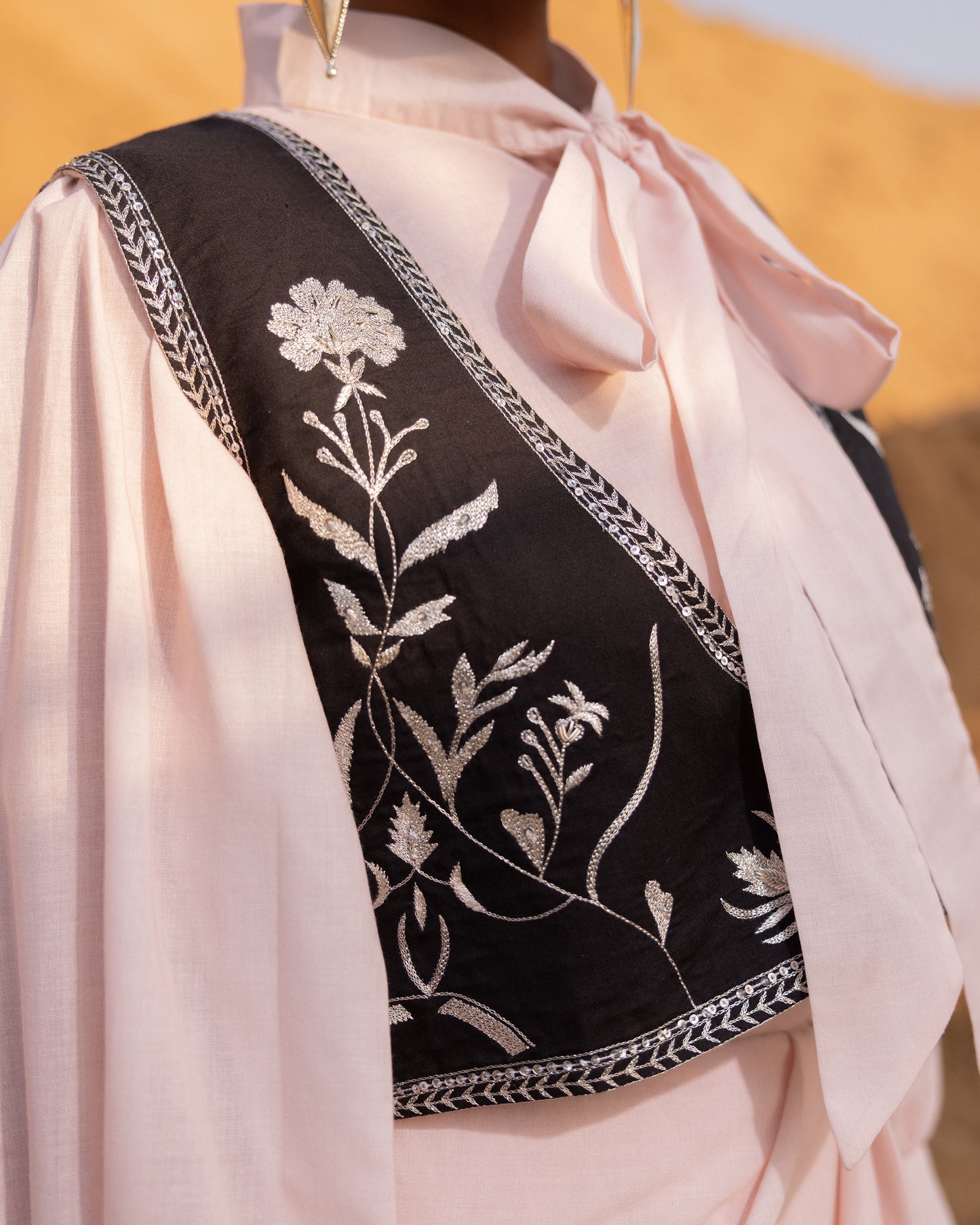 Lynor Jacket - Desert Sand & Black