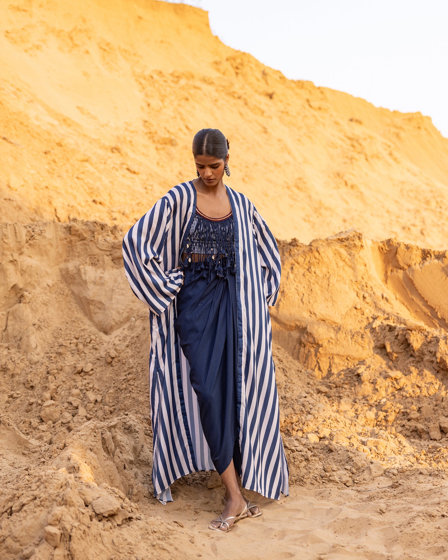 Saga Co-Ord Set - Blue