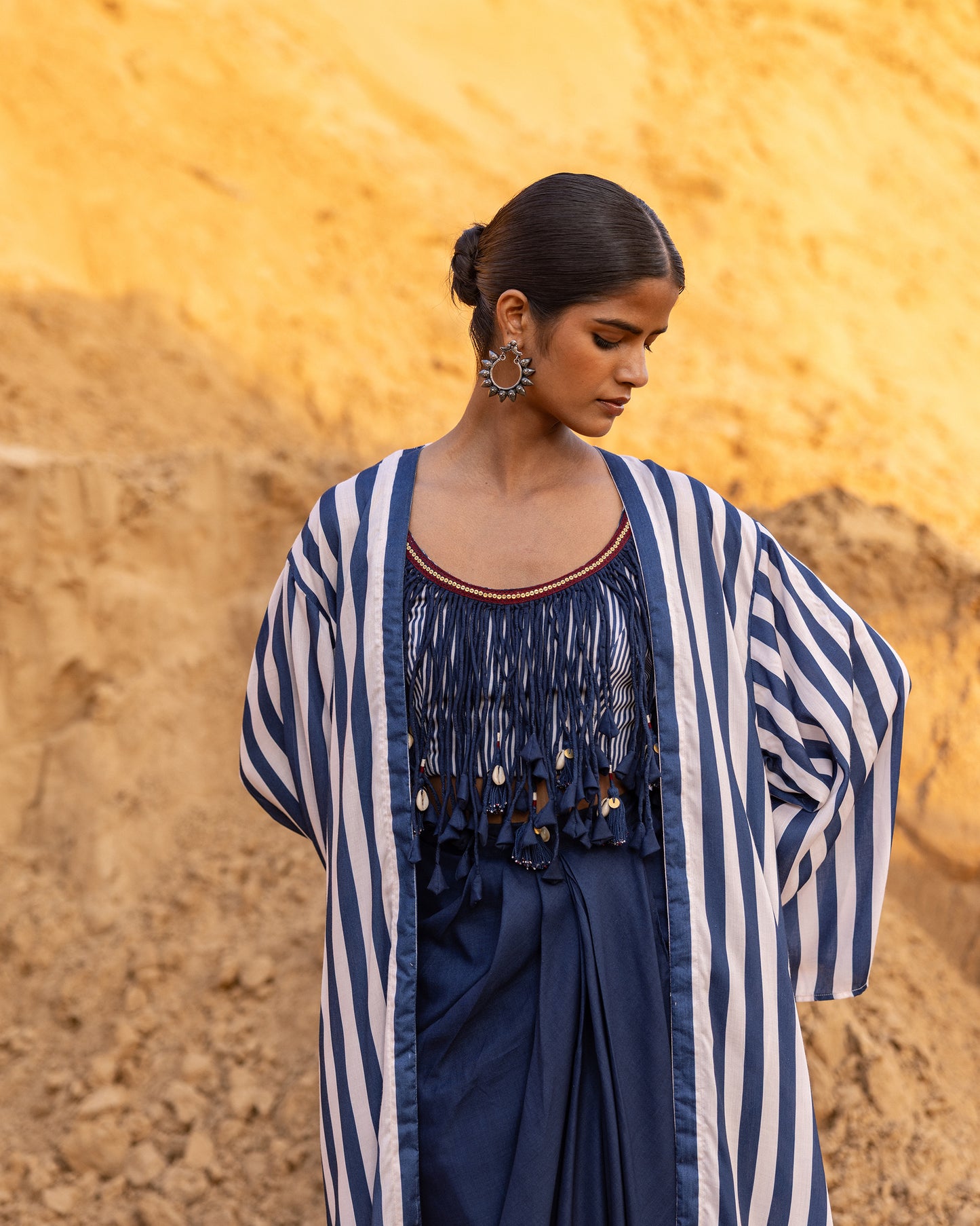 Saga Co-Ord Set - Blue