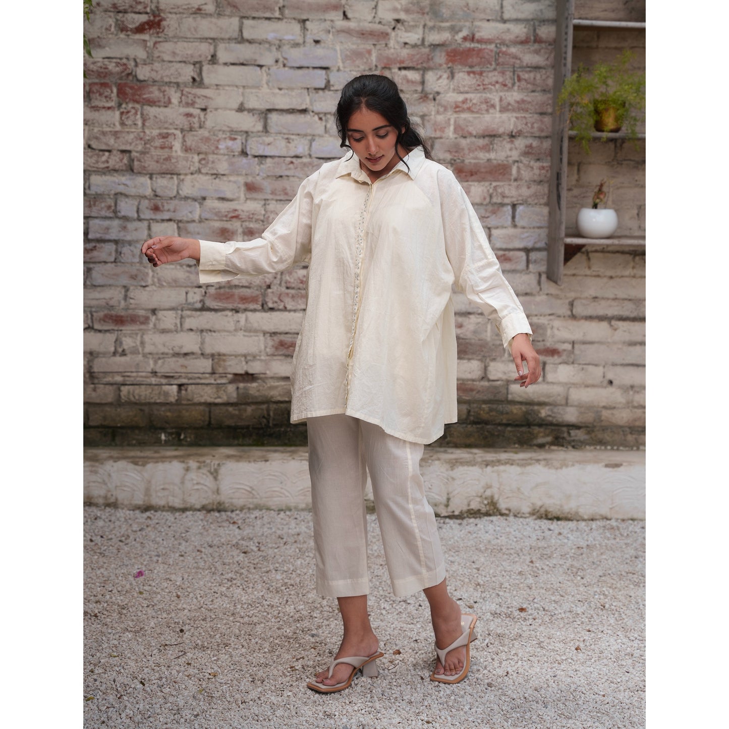 Capsule 19 - Beige Cotton Shirt