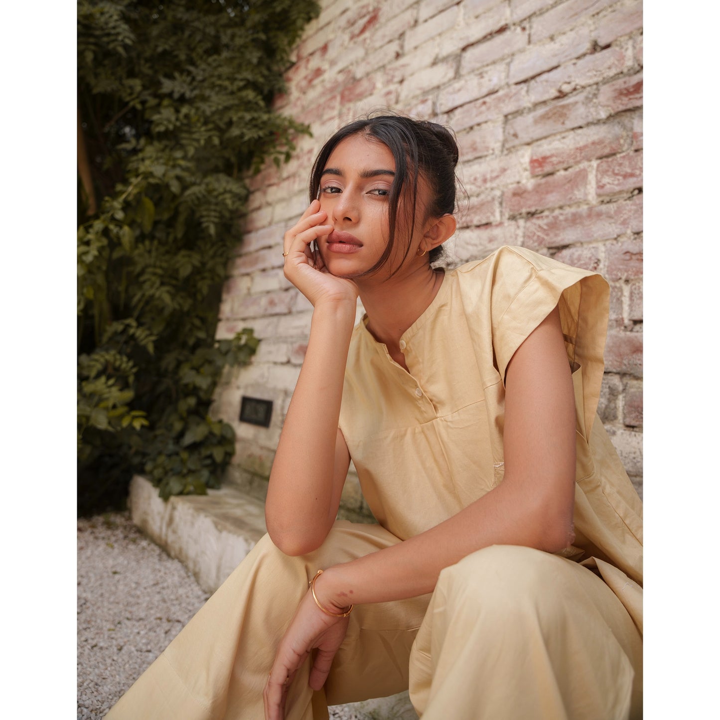 Capsule 6 - Peanut Brown Cotton Top