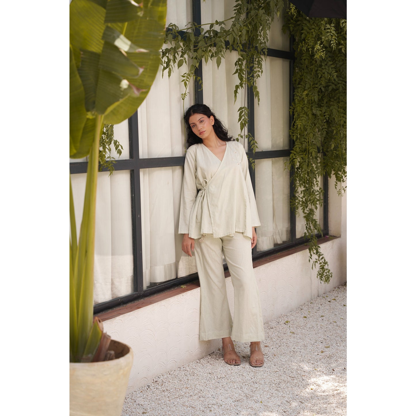 Capsule 11 - Grey Handwoven Pants