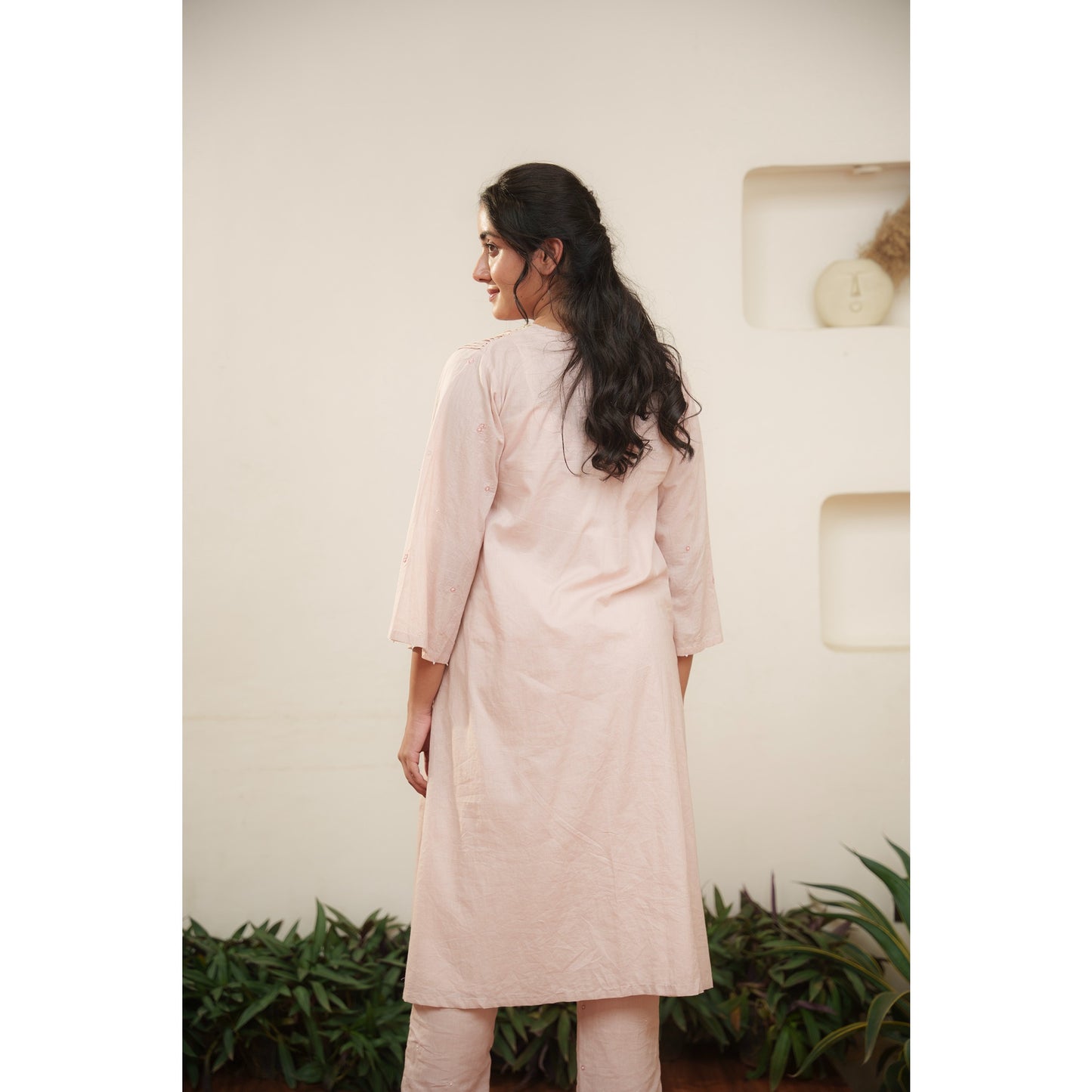 Capsule 9 - Pink Cotton Pants