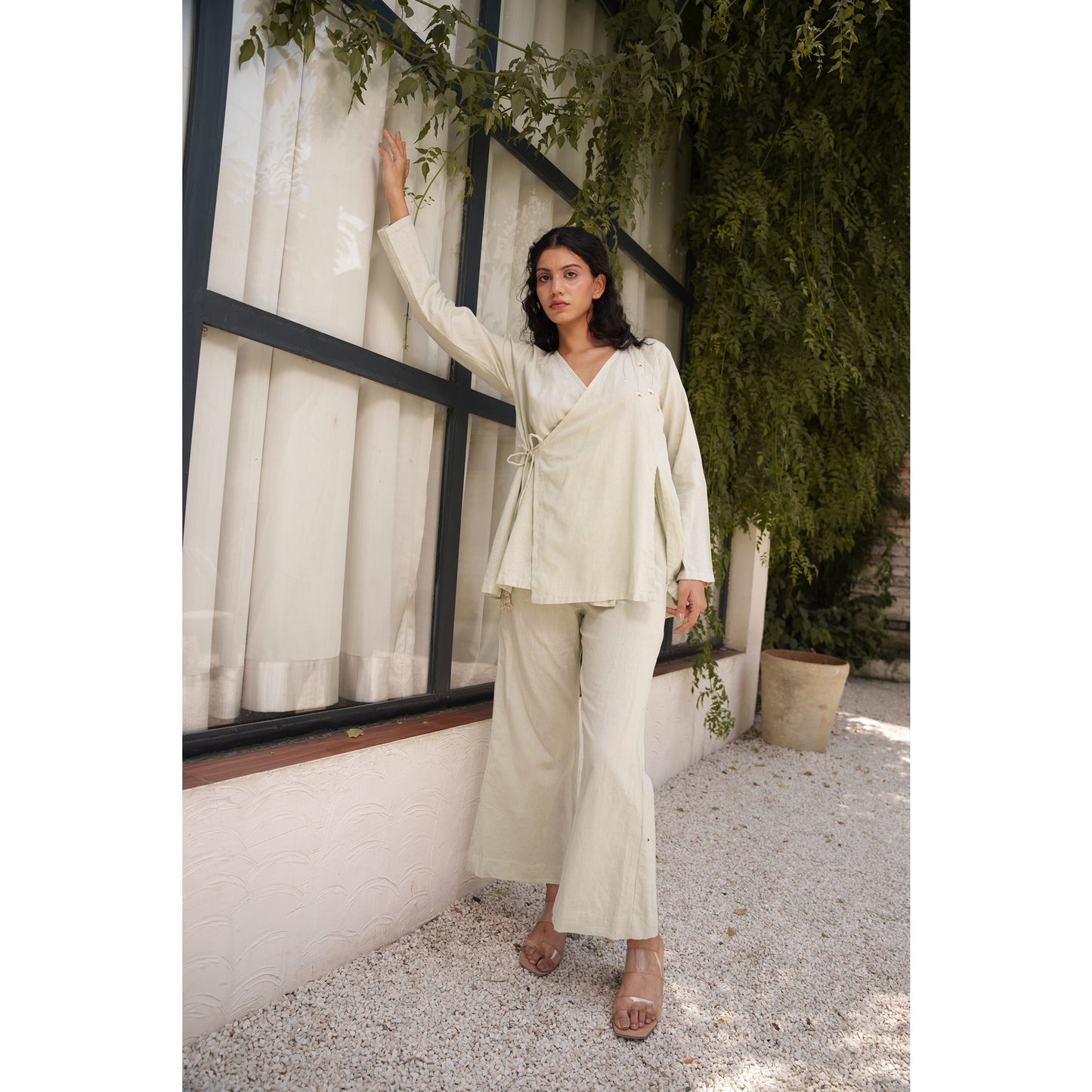 Capsule 11 - Grey Handwoven Pants