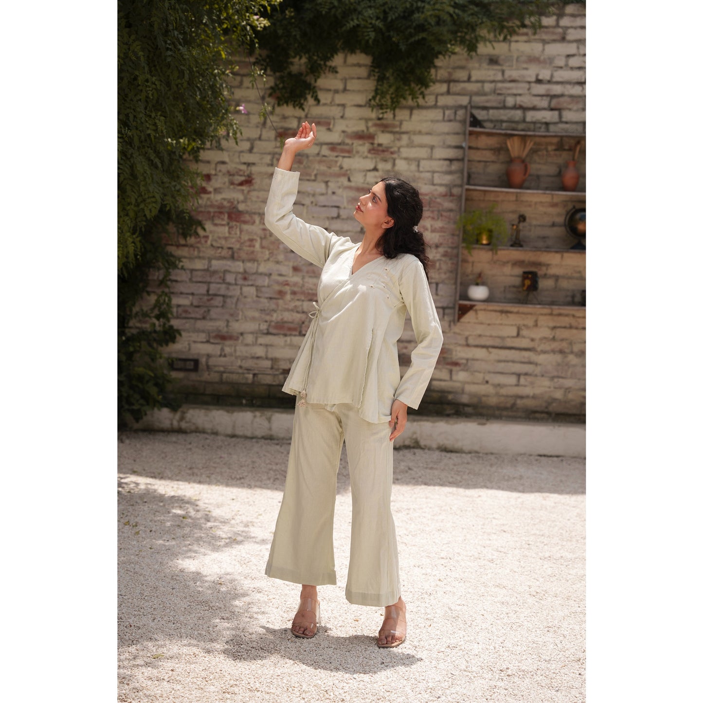 Capsule 11 - Grey Handwoven Pants