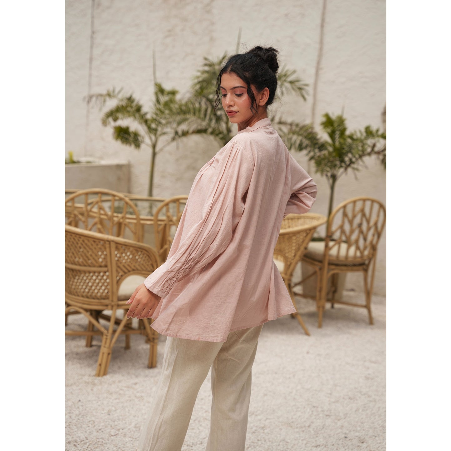 Capsule 13 - Pink Cotton Top