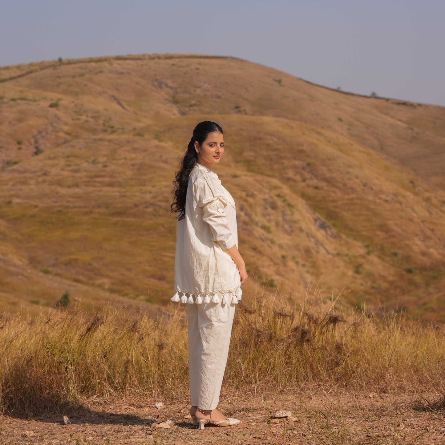 Arlo Top and Pant Co-ord Set Beige