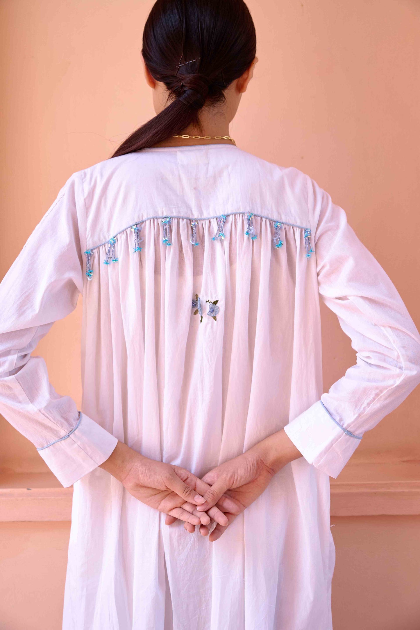 Zeno Dress - White Printed