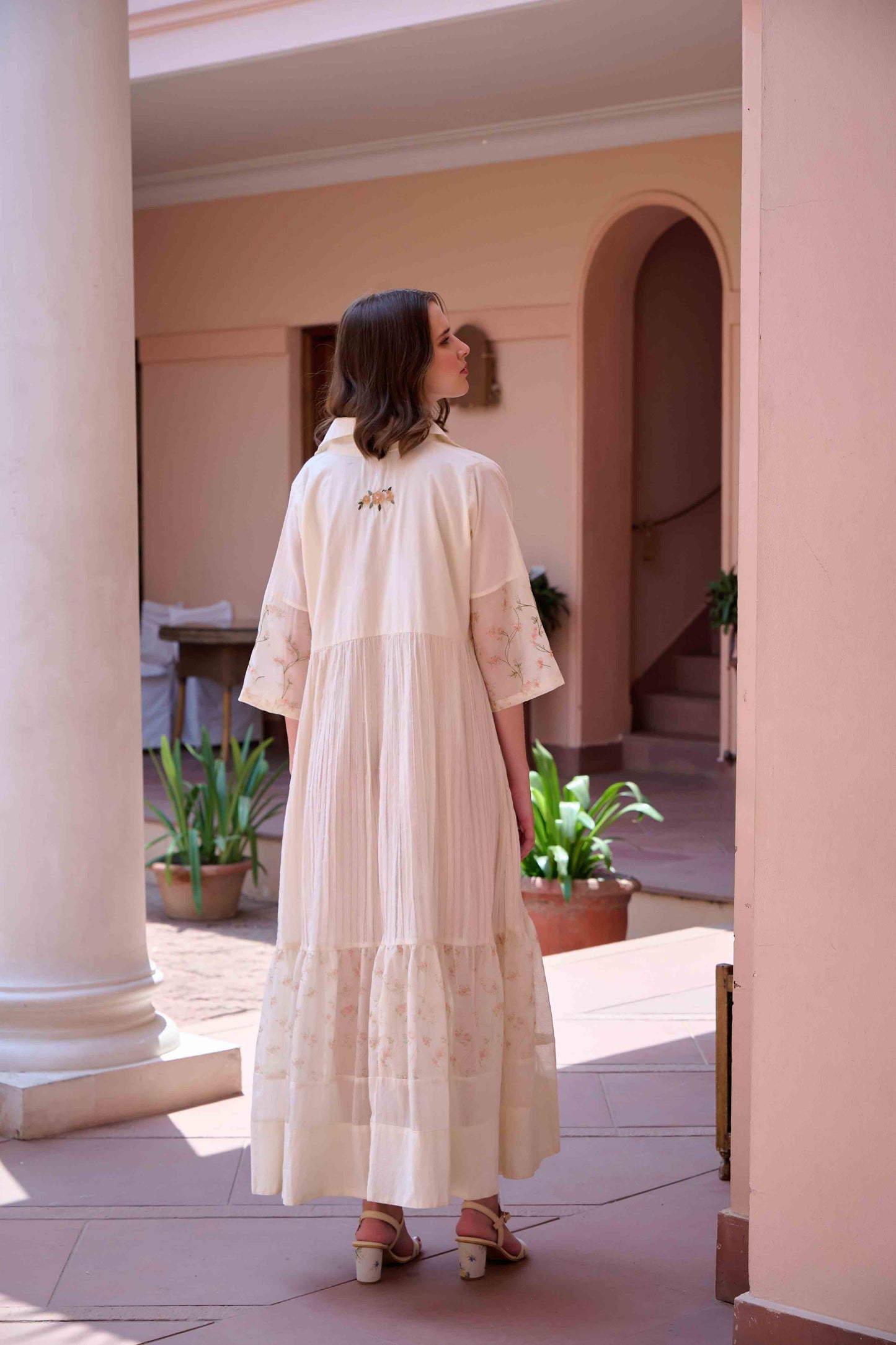 Charlotte Dress - Beige