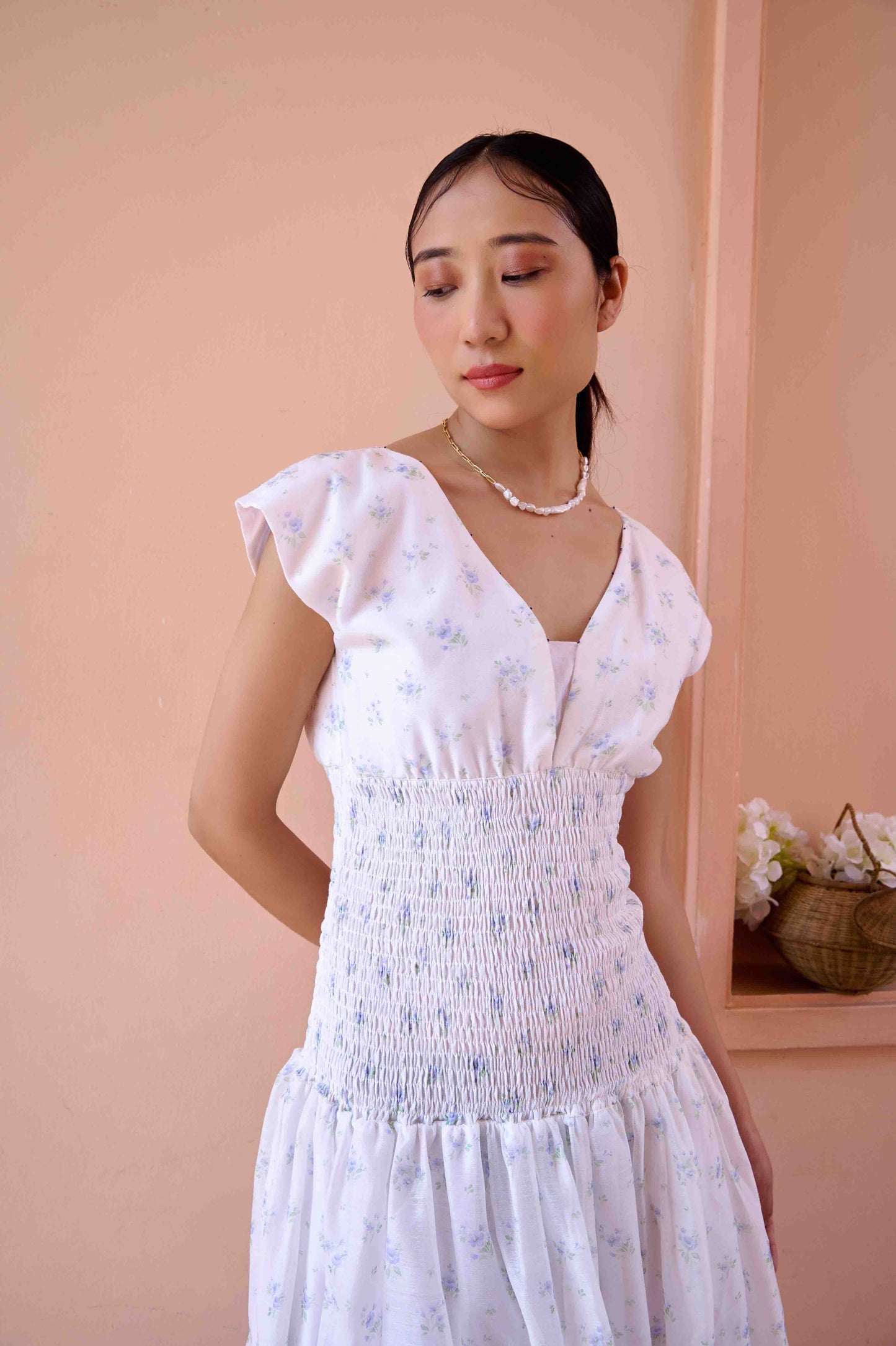 Annie Dress and Jacket Set - Flower Print