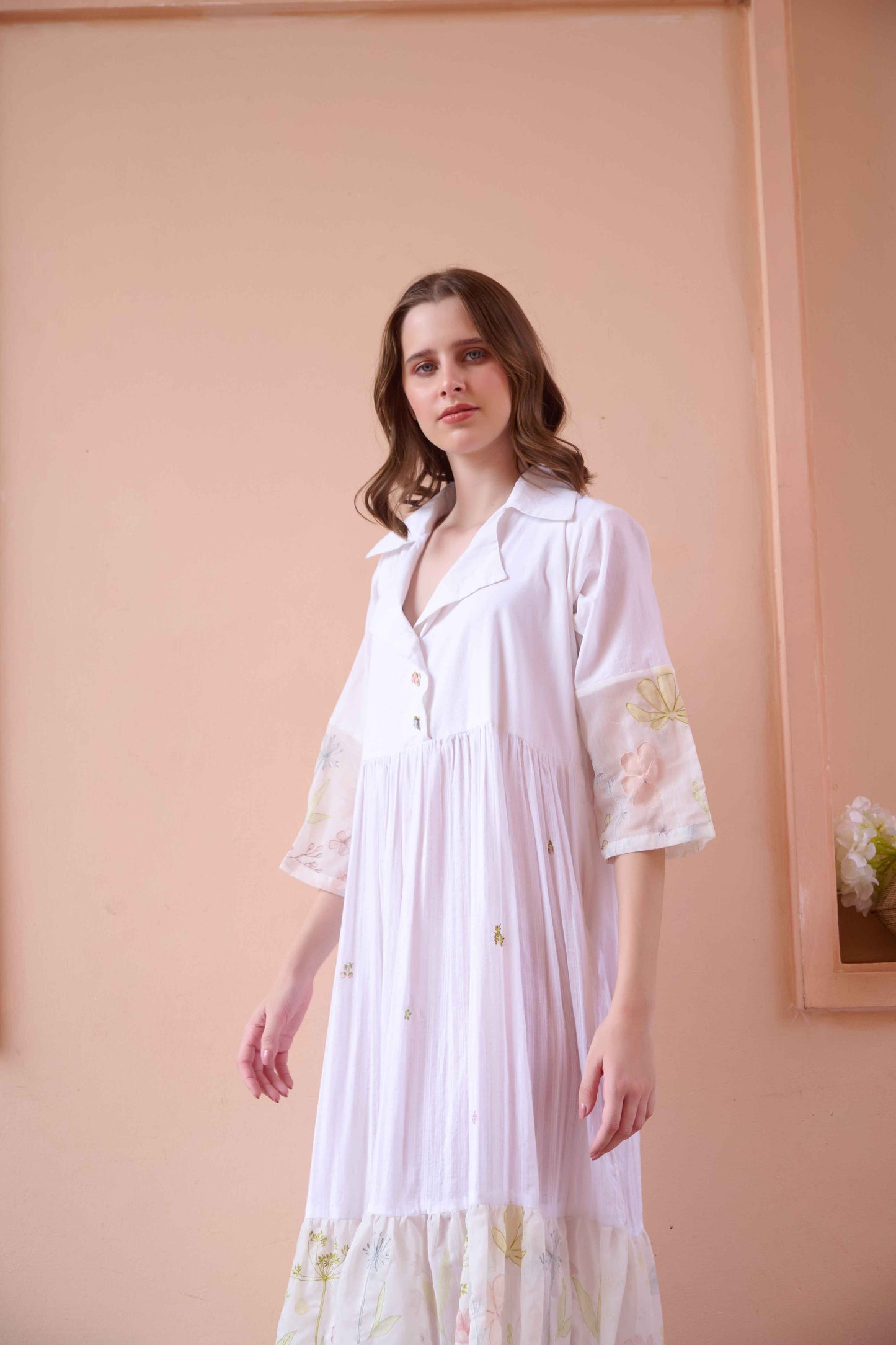 Charlotte Dress - White