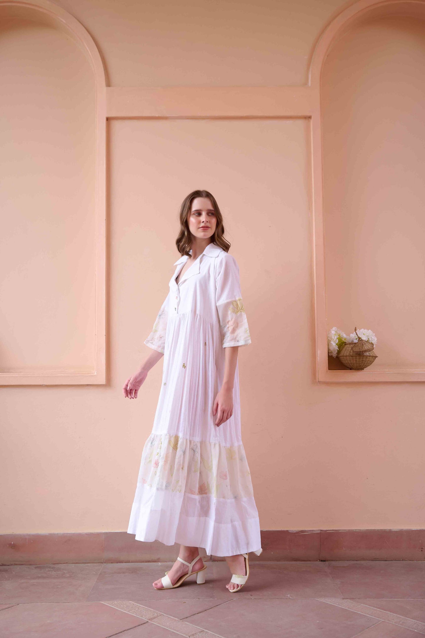 Charlotte Dress - White