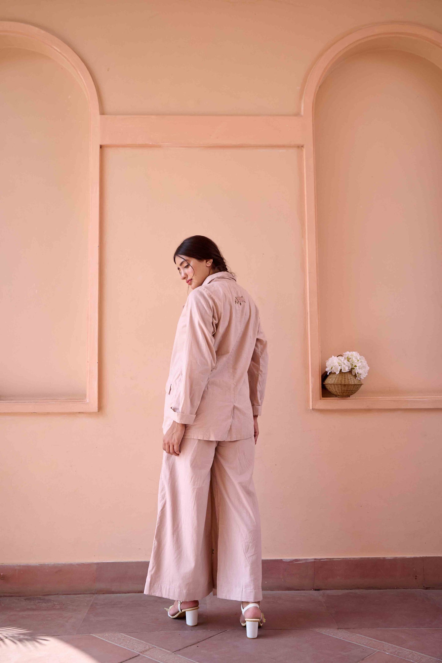 Fred Pant Suit - Flamingo Pink