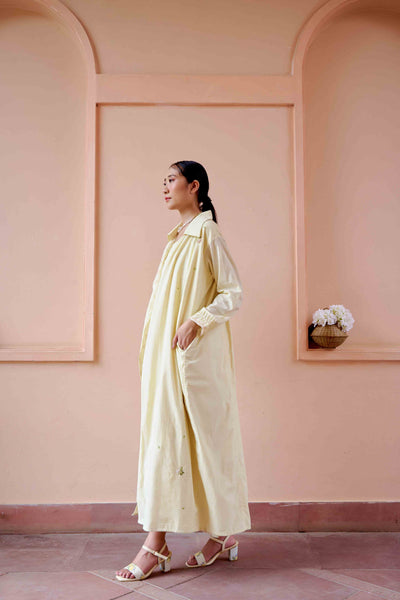 Clara Dress and Jacket Set - Yellow