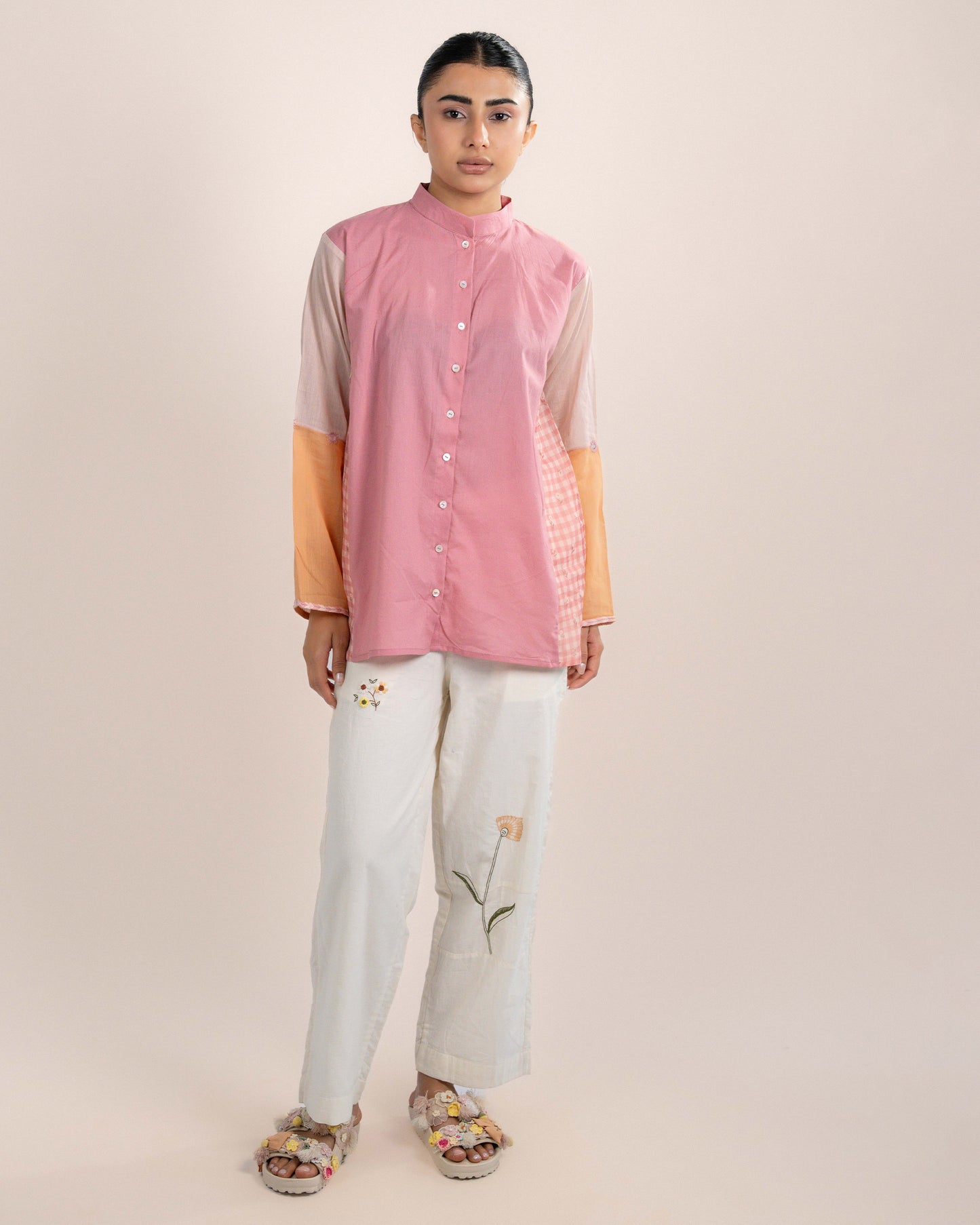 Lyra Shirt - Flesh Pink