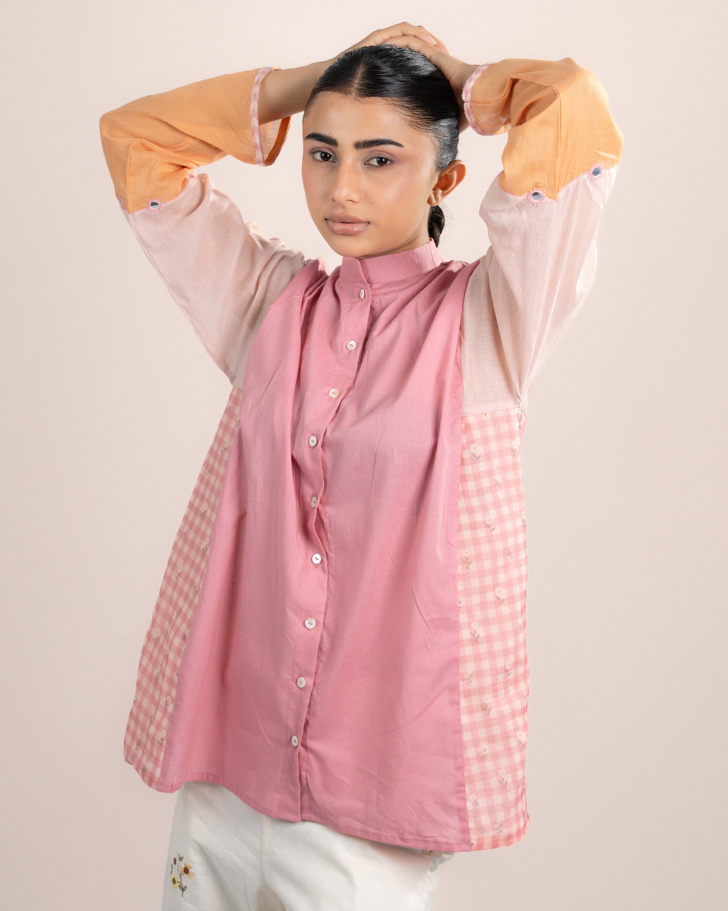 Lyra Shirt - Flesh Pink