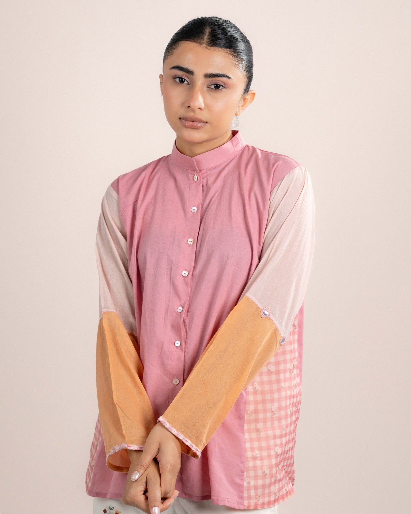 Lyra Shirt - Flesh Pink