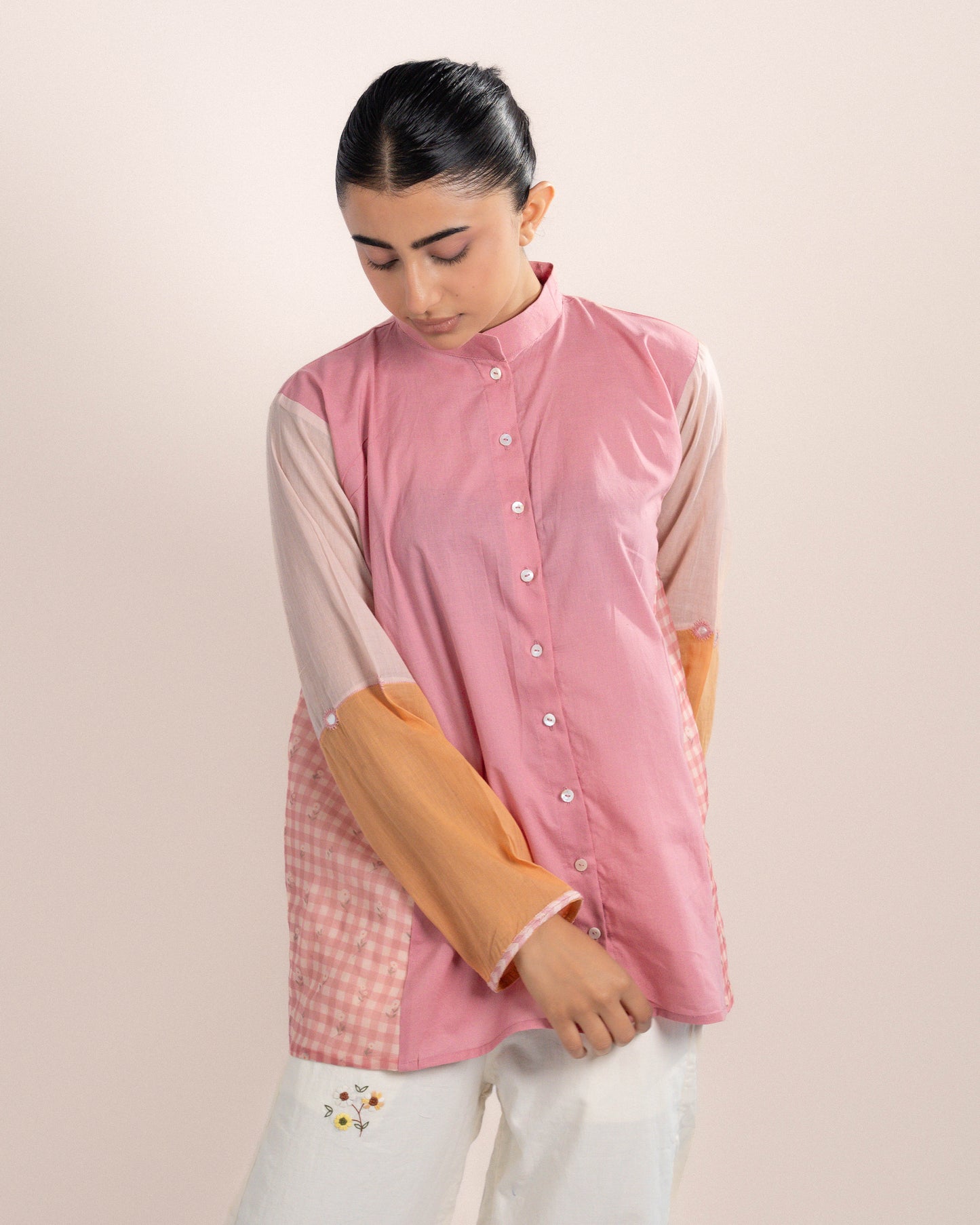 Lyra Shirt - Flesh Pink