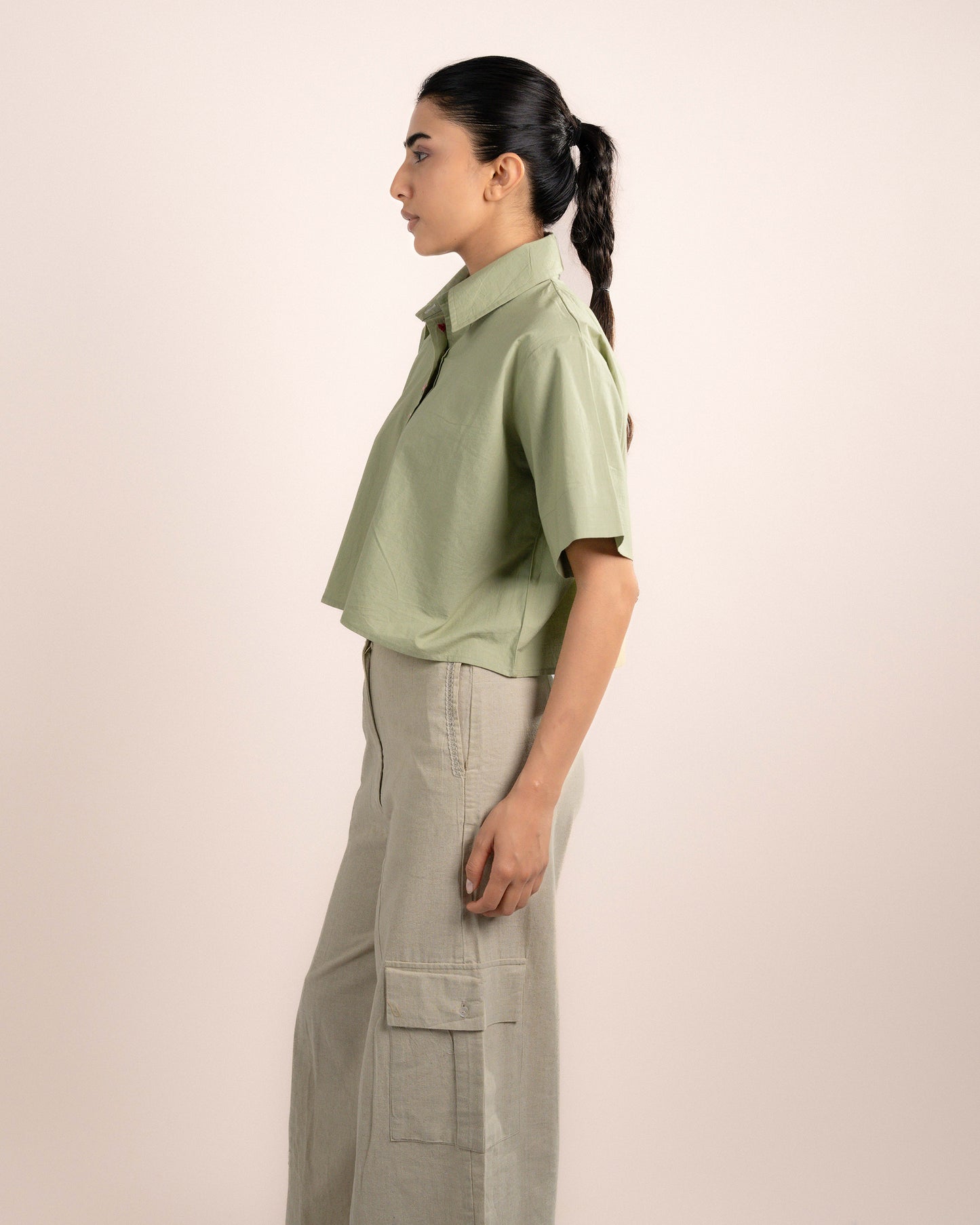 Sia Shirt - Pale Green