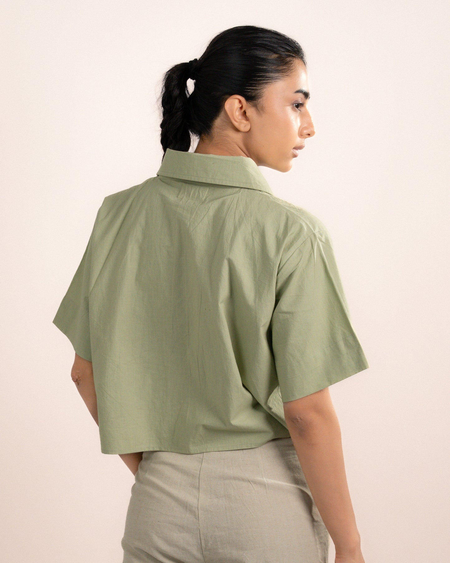 Sia Shirt - Pale Green