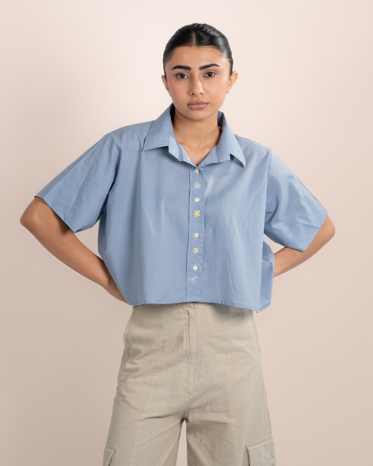 Sia Shirt - Baby Blue