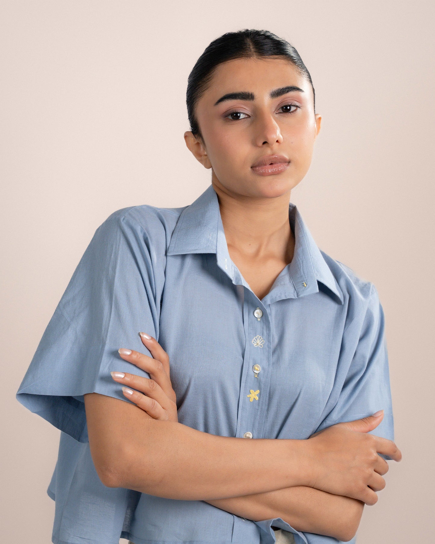 Sia Shirt - Baby Blue